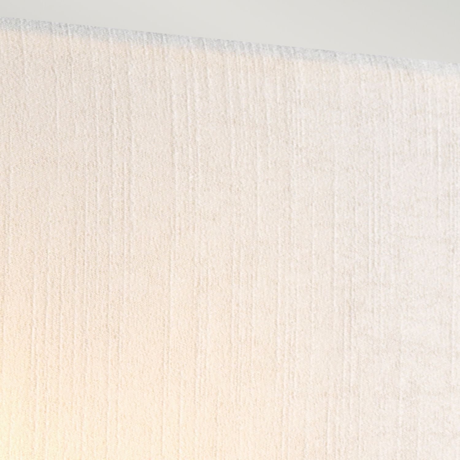 Applique murale d'angle tissu crème laiton E27 NADATILA