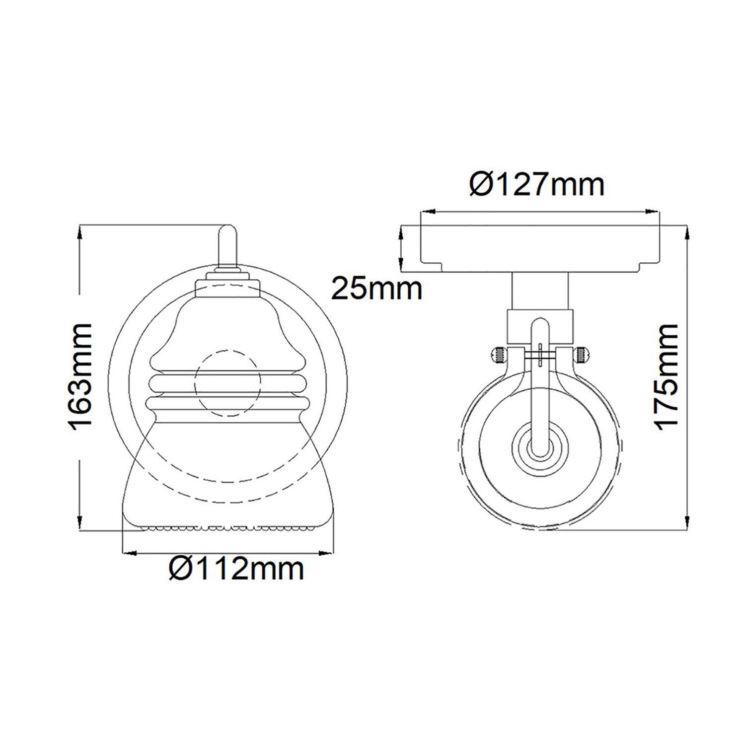 Applique murale Salle de bain LED G9 IP44 H : 16,3 cm Chrome poli