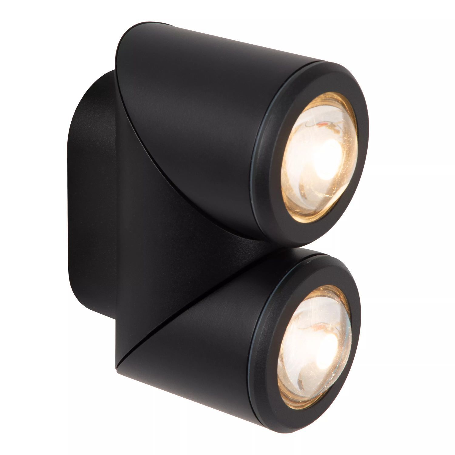 LED Wandstrahler Aluminium 2-flammig IP65 verstellbar Beleuchtung, Lampe, Licht