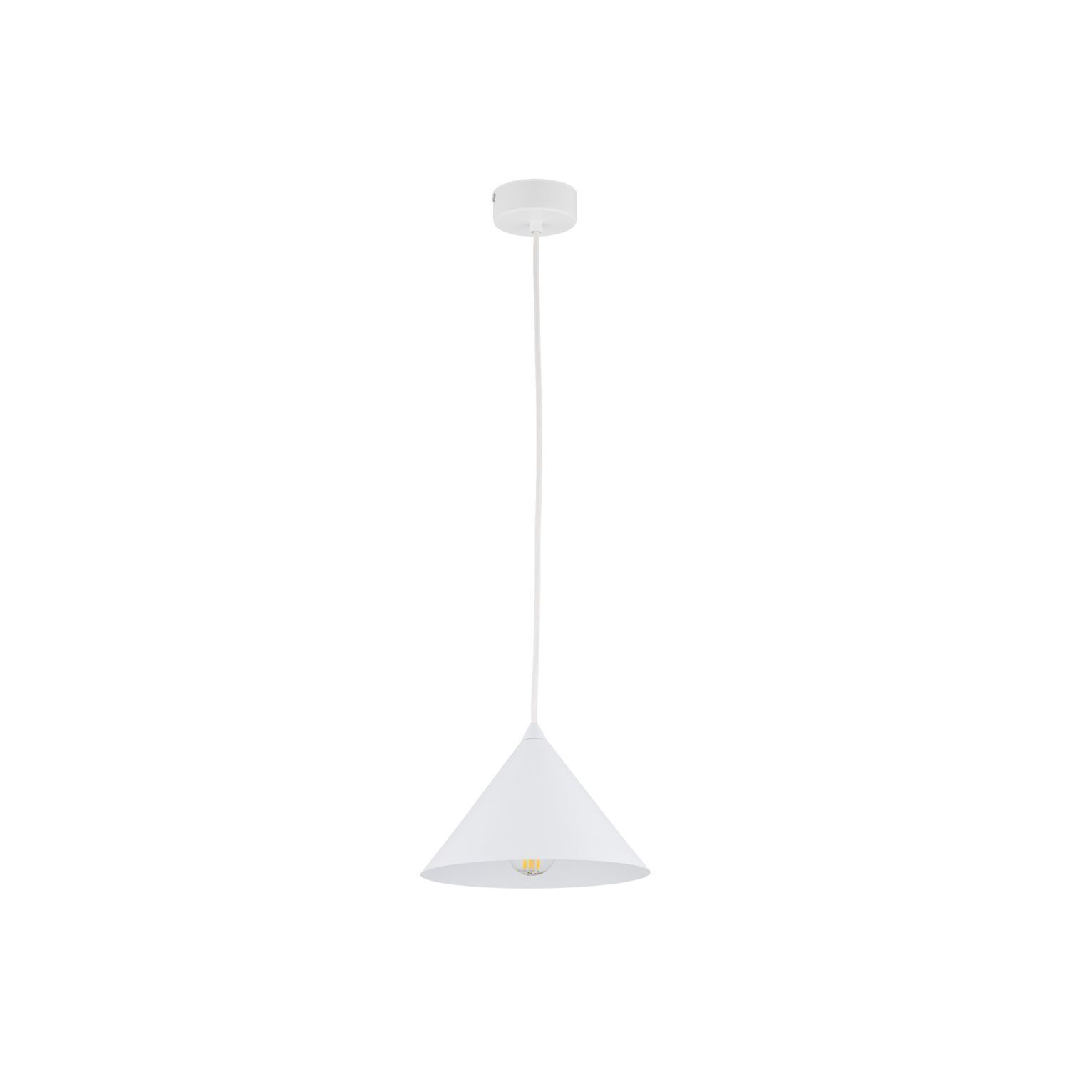 haengelampe-kuechenlampe-retro-retro-lampen-cody-1x-e27-bis-15w-weiss-metall-le111310-01 Deckenleuchte, Hängeleuchte, weiß, Kegelform, E27 Sockel