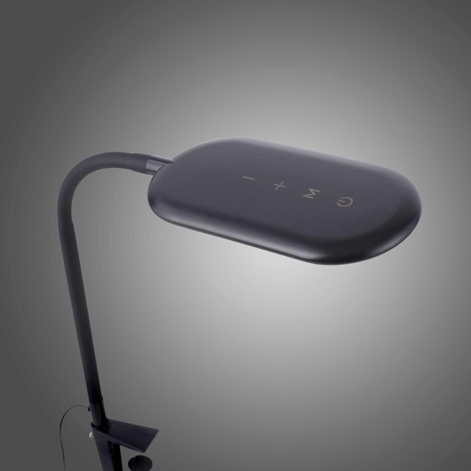 Lampe LED flexible à pince noire 3000-6000 K dimmable Lampe, Elektrisches Gerät, Mikrophon