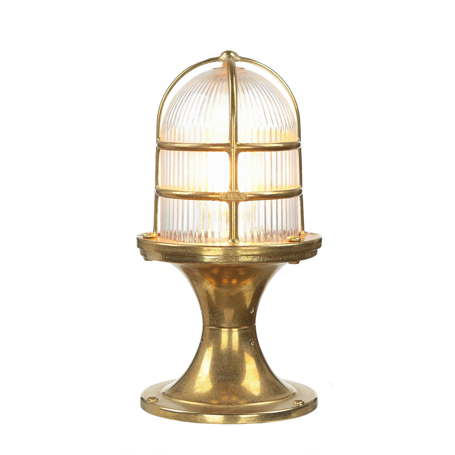 Noble lampe de jardin FESTOS Laiton Maritim H:30cm