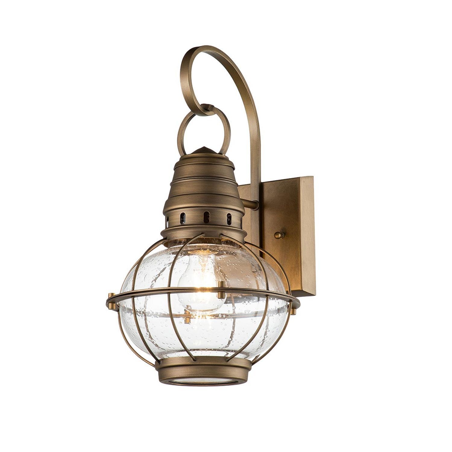 Applique extérieure aluminium verre H : 40,5 cm IP44 LOUIS Leuchte, Lampe, Kronleuchter