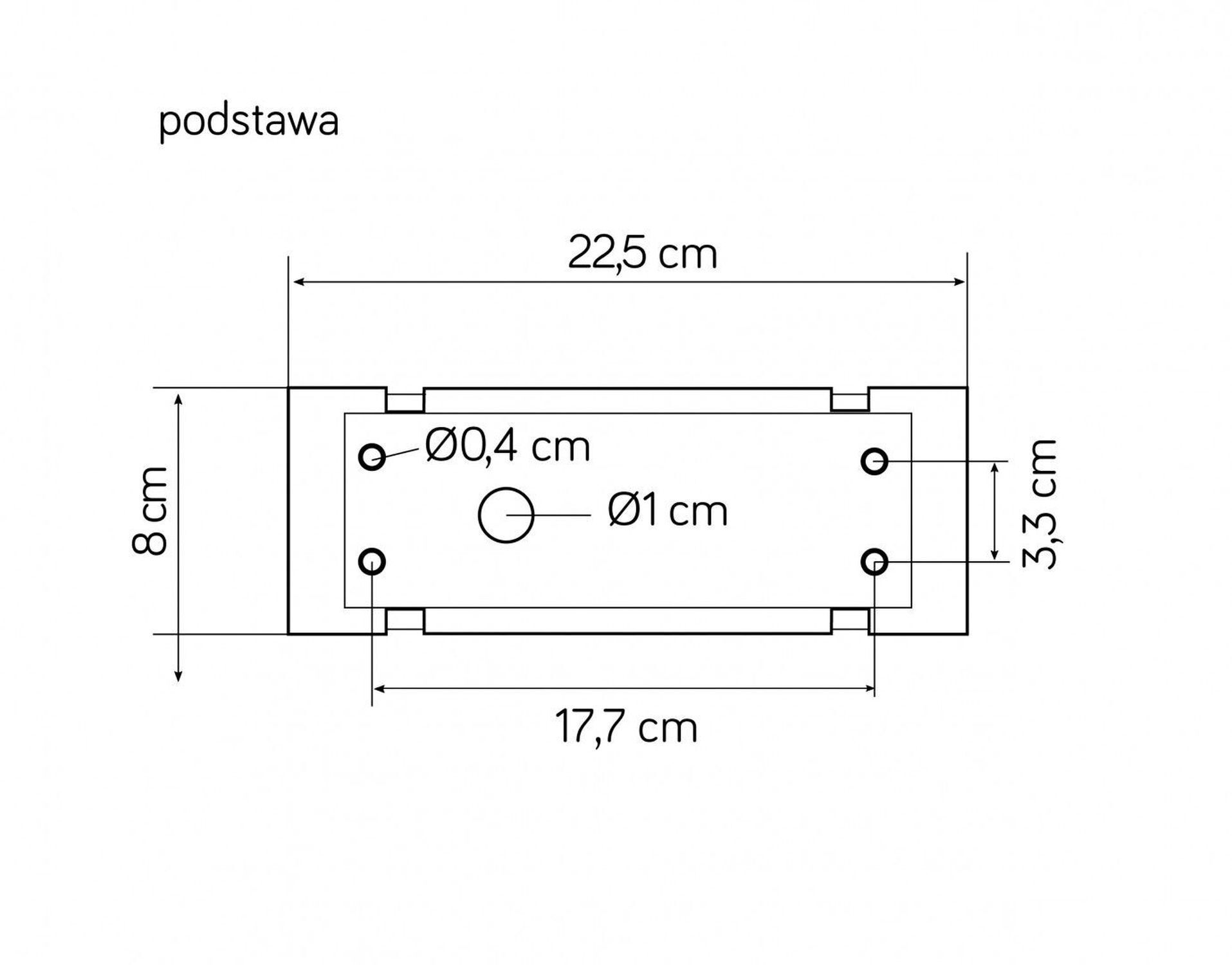 Lampadaire décoratif LED Aluminium IP65 50 cm 9 W Extérieur