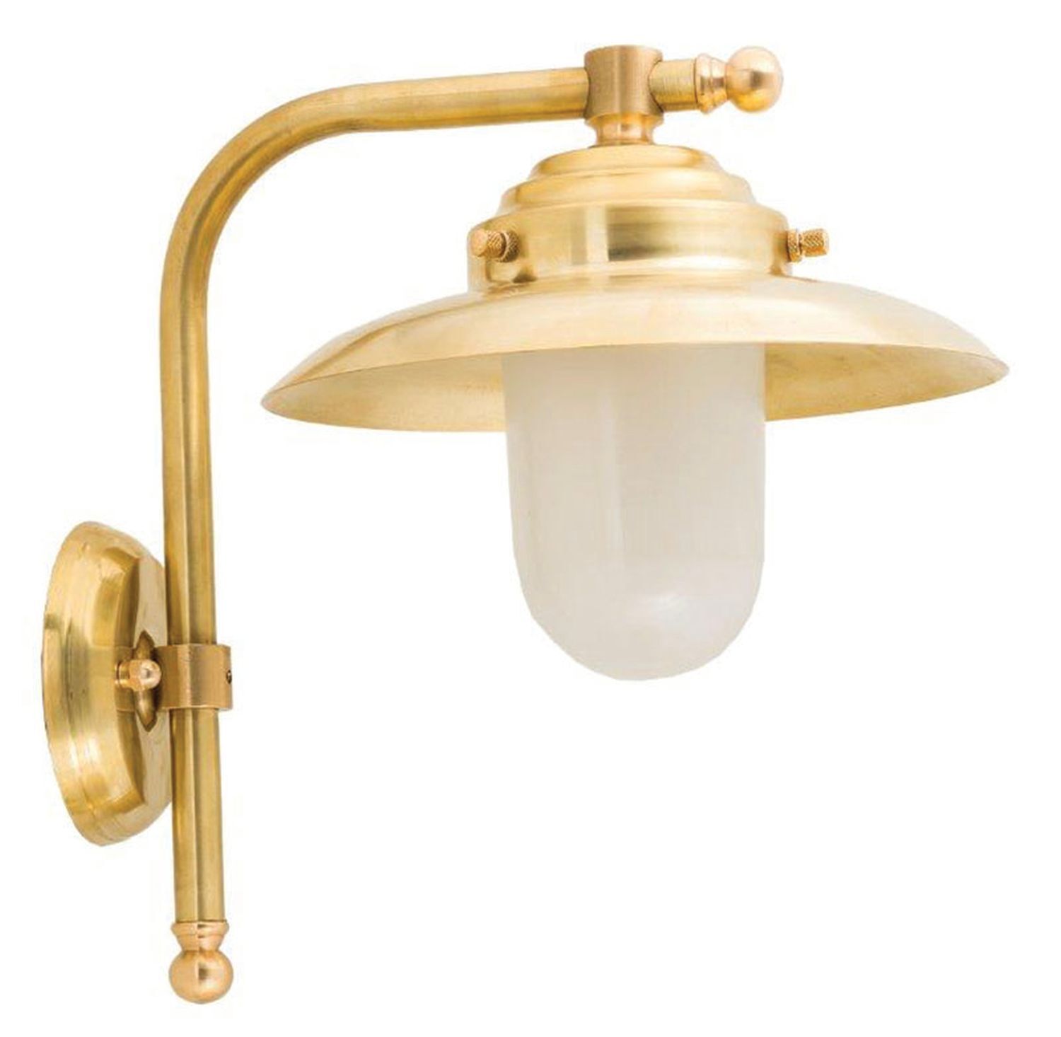 Applique extérieure laiton verre Hof Maritim IP64