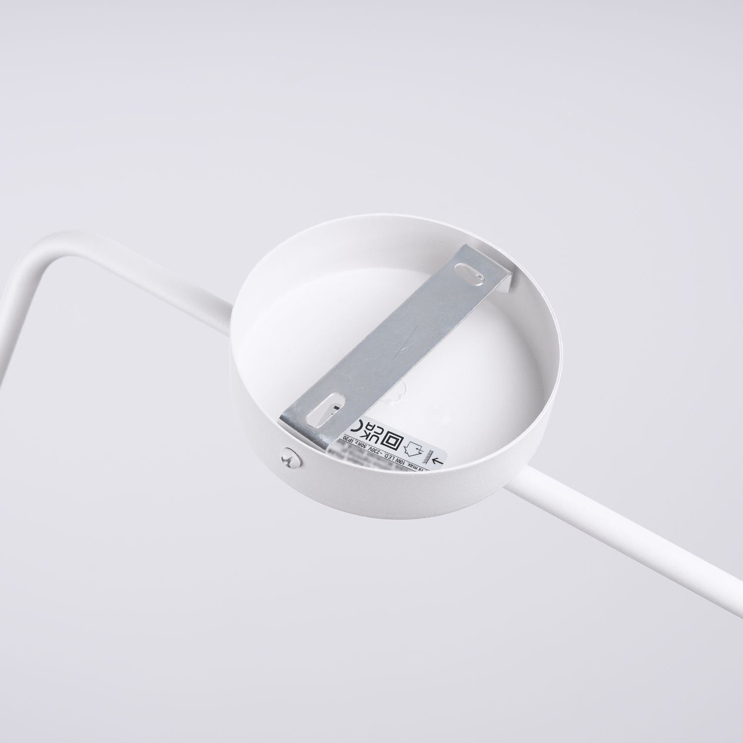 lampe, deckenleuchte, spot, metall, weiß