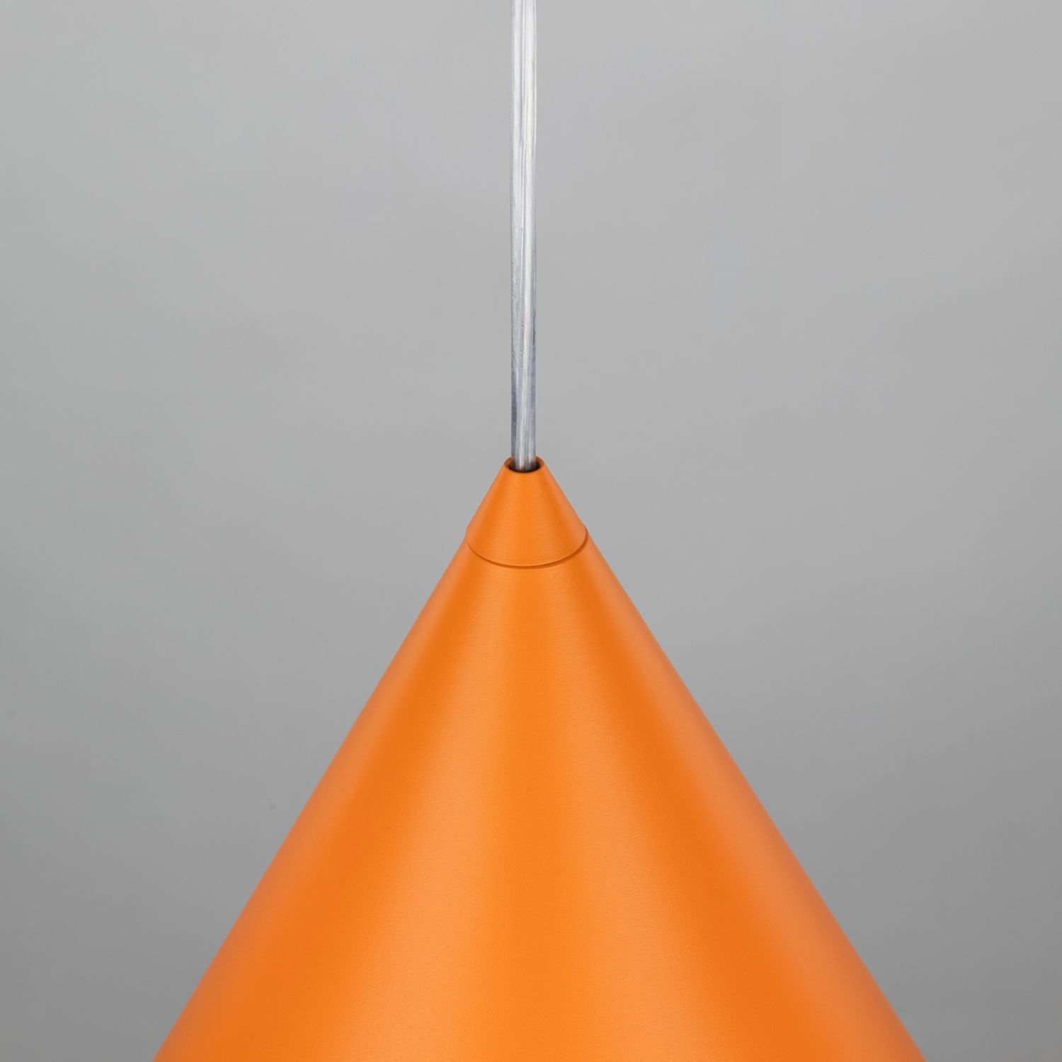Suspension métal Ø 25 cm H : 160 cm réglable Orange E27 Beleuchtung, Lampe, Lampenschirm