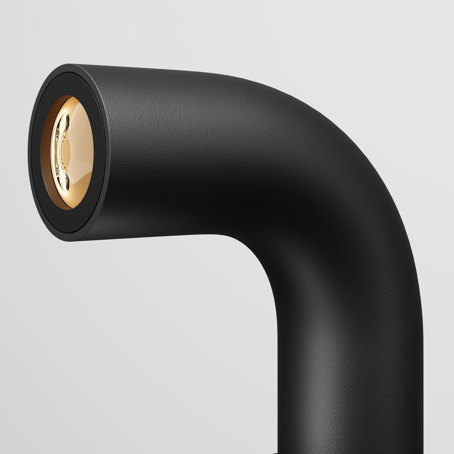 LED Wegeleuchte Edelstahl Graphit IP65 9,5 cm 3000 K Lampenarm, Wandarm, Leuchte, Messingfassung, Schwarze Oberfläche