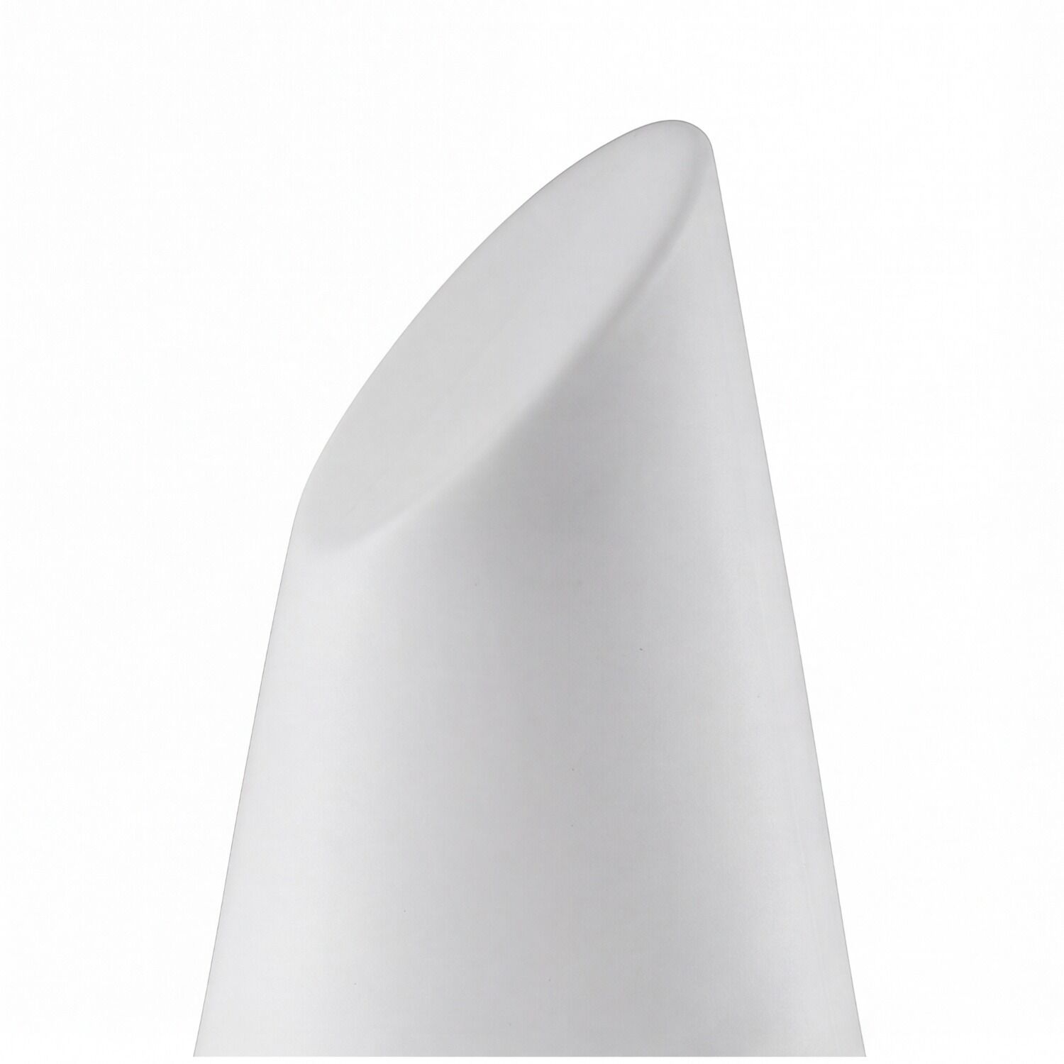 le126646-stehlampe-terrasse-garten-aussen-kunststoff-modern-weiss-04 lampenschirm, hohlinie, weiß, konisch, textur