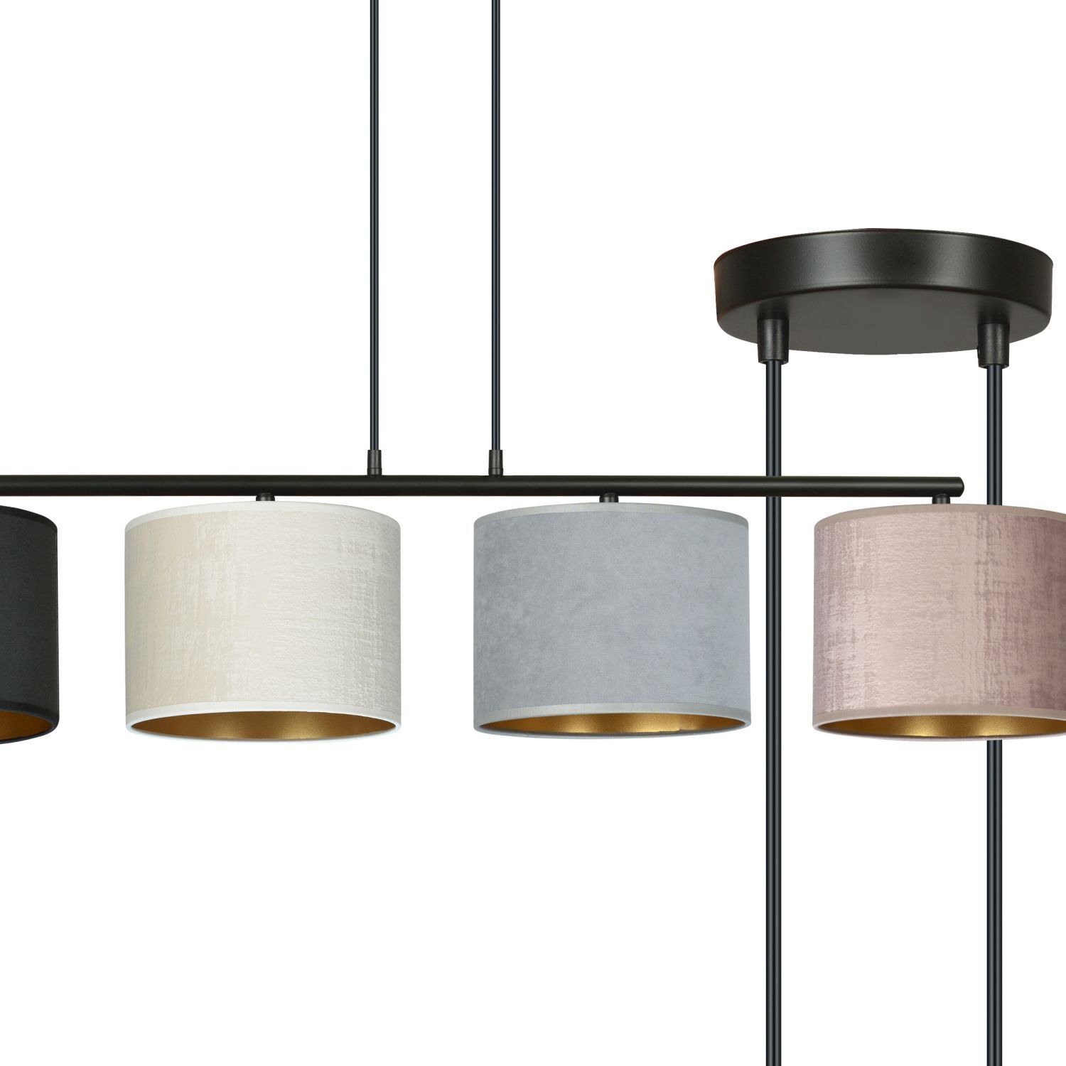 pendant light, farbige lampenschirme, mehrfarbige schirme, deckenleuchte, hängelampe