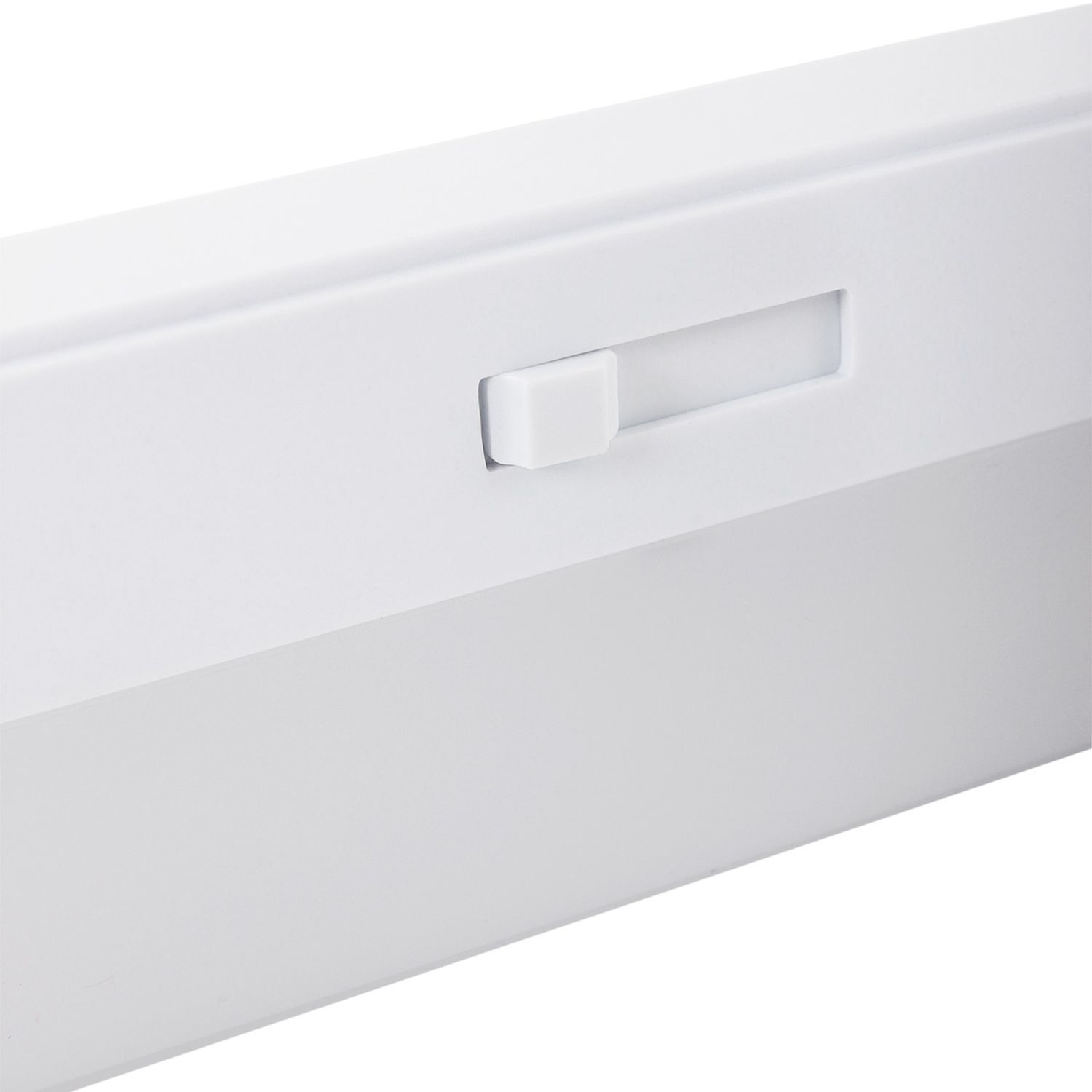 Luminaire d'agencement LED blanc L:58 cm avec interrupteur dimmable