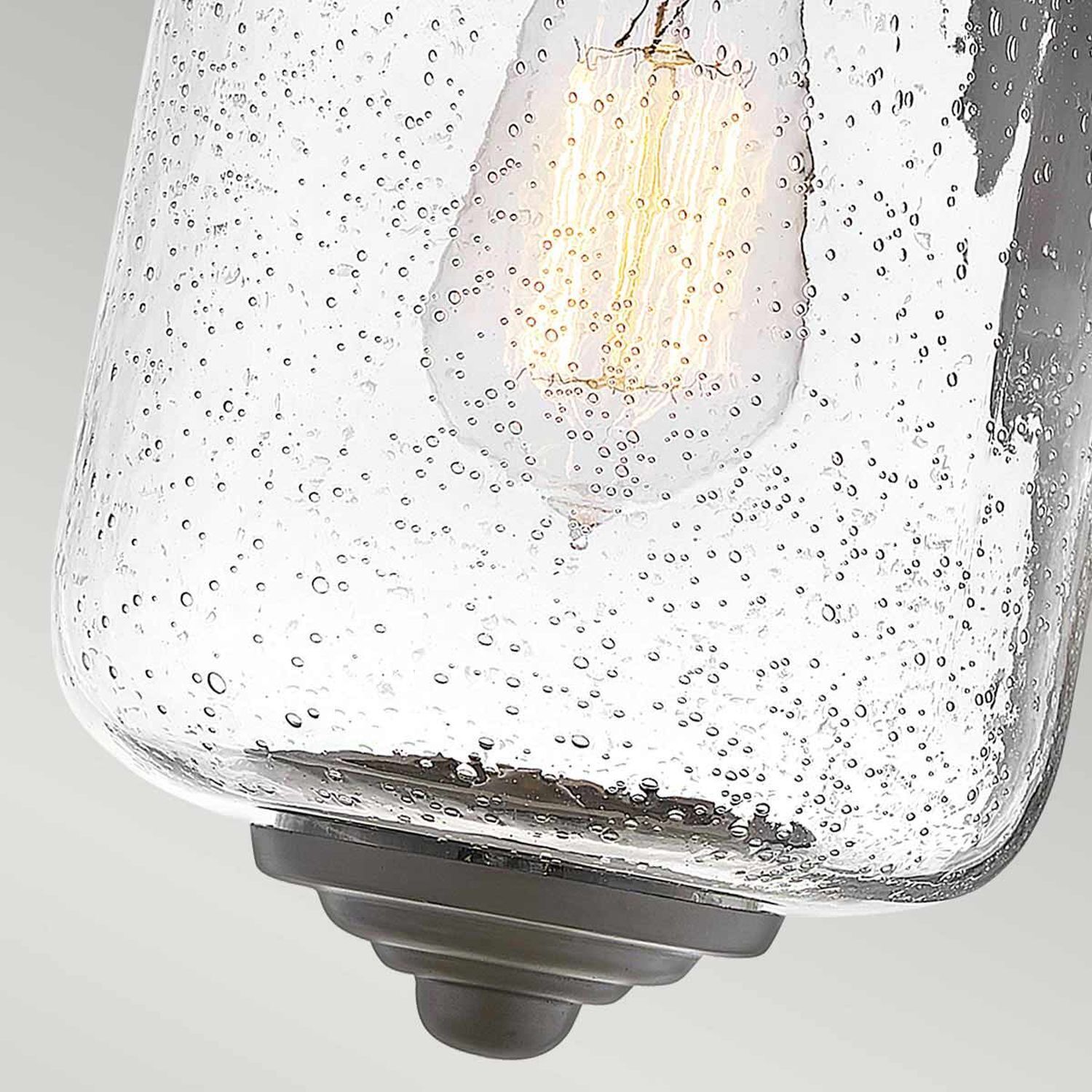 Lampe d'extérieur murale E27 IP44 35,5 cm de haut Vintage en bronze