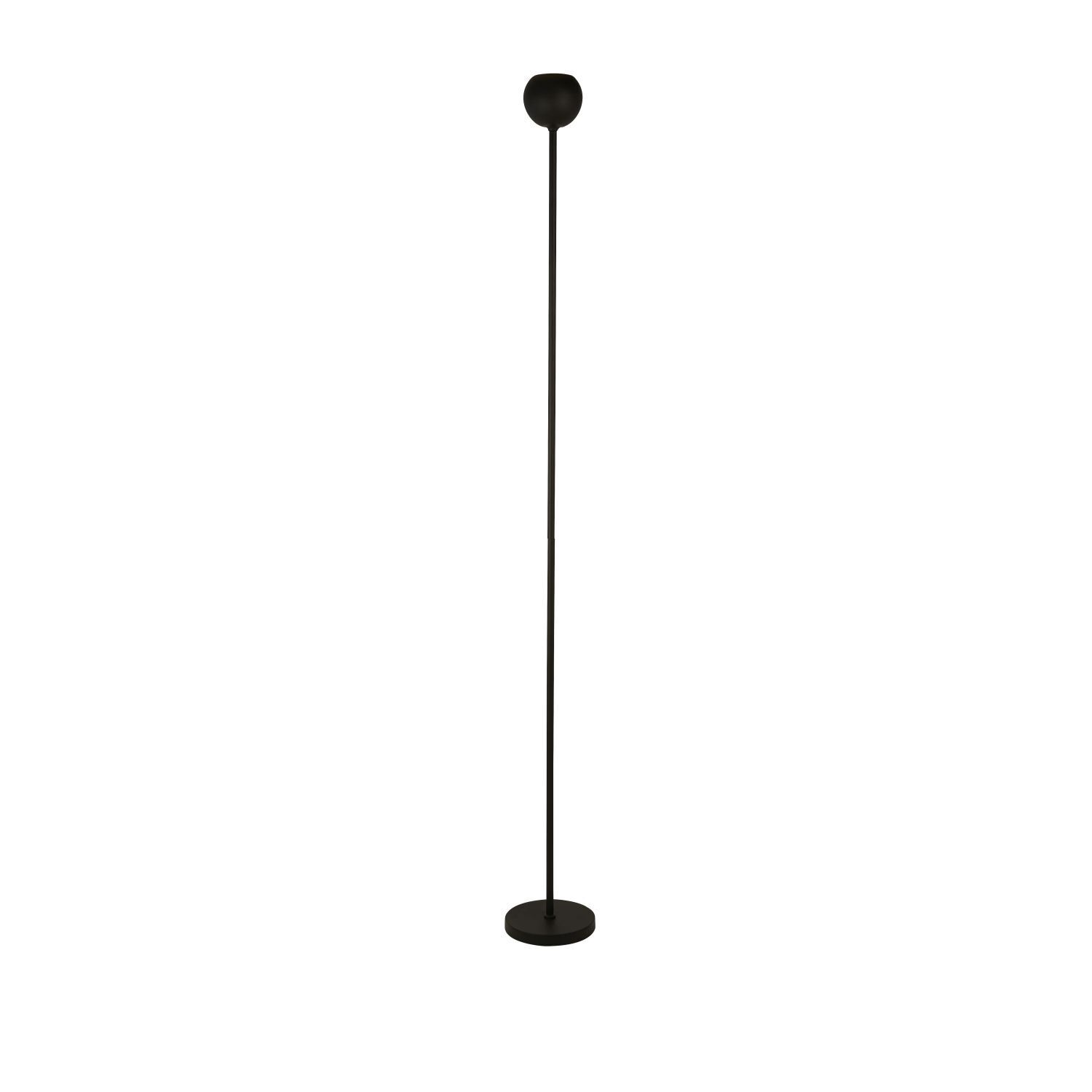 Lampadaire noir GU10 180 cm métal rétro design