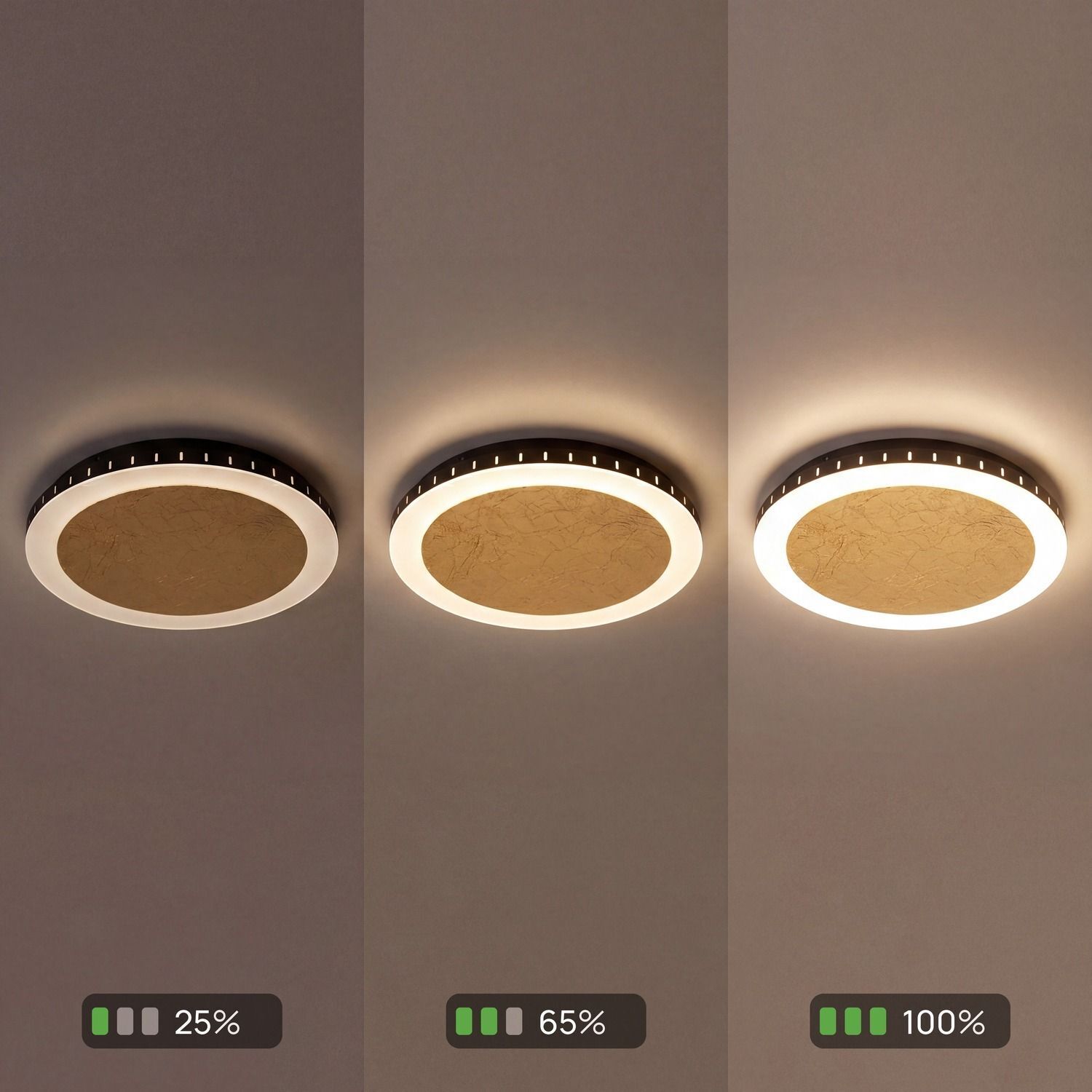 deckenleuchte, runde lampe, LED, hintergrundbeleuchtung, modernes design