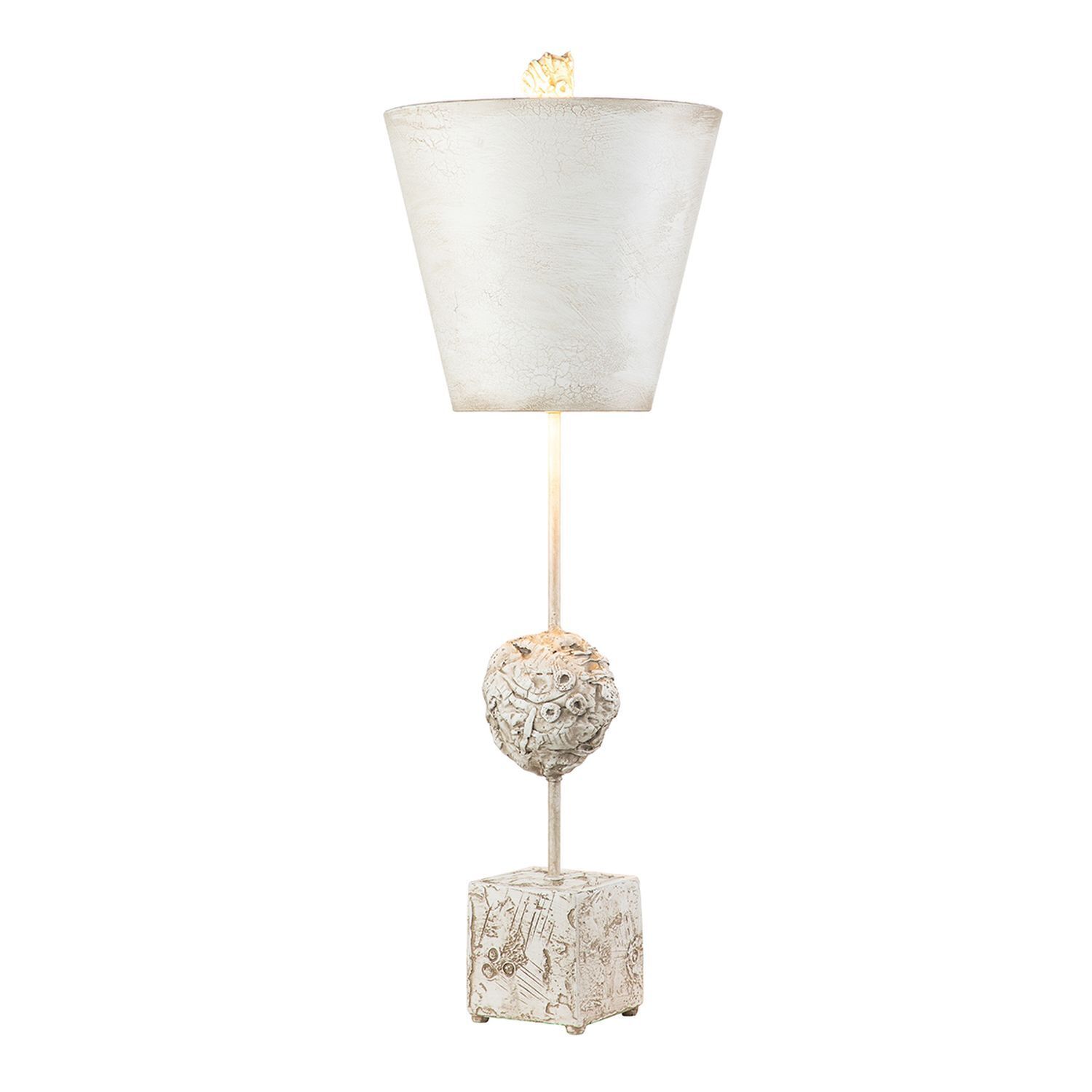 Lampe de table grande 73,7 cm Crème Blanc Moderne XANAD Lampe, Tischlampe