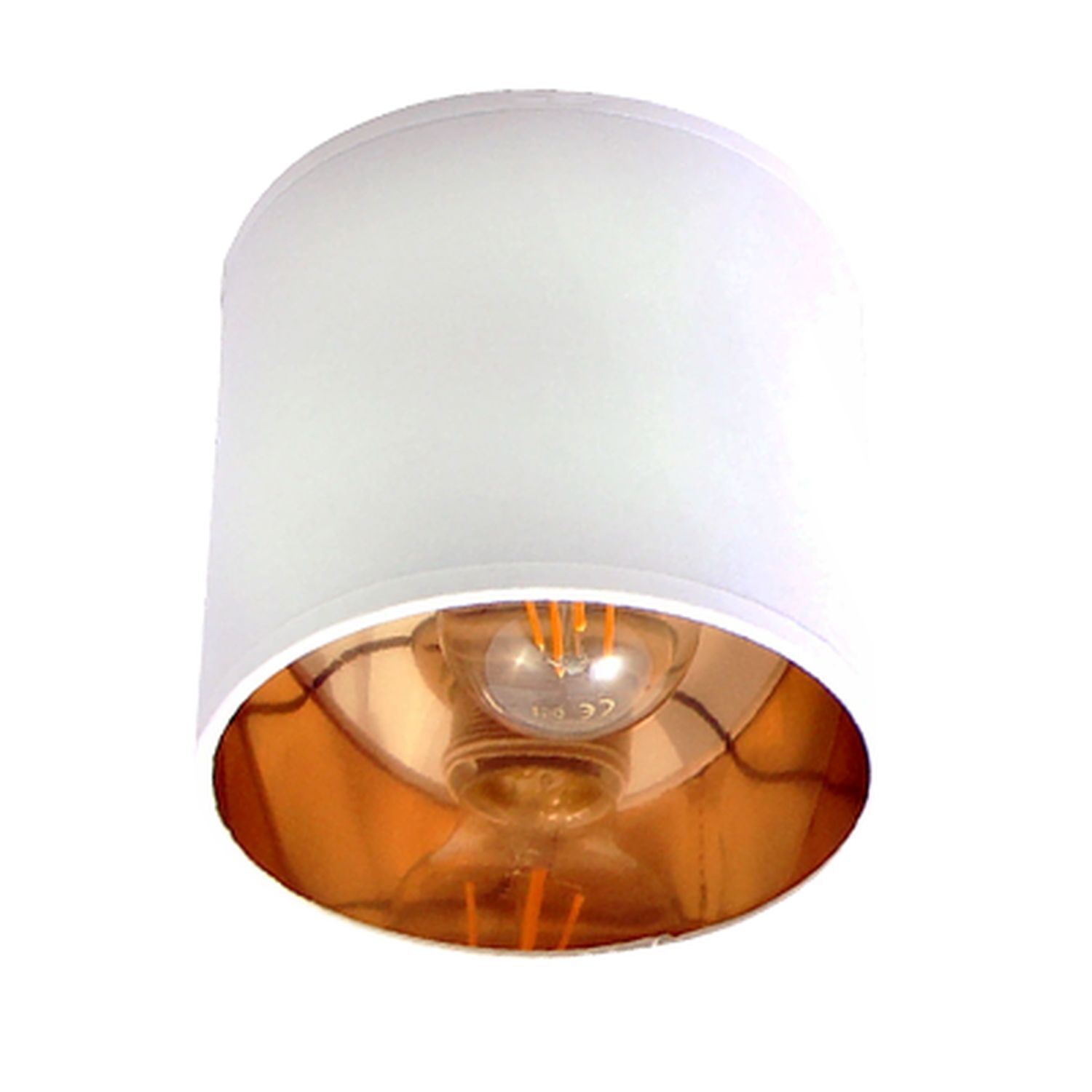 Spot de plafond réglable 3 flammes tissu anti-éblouissement E27