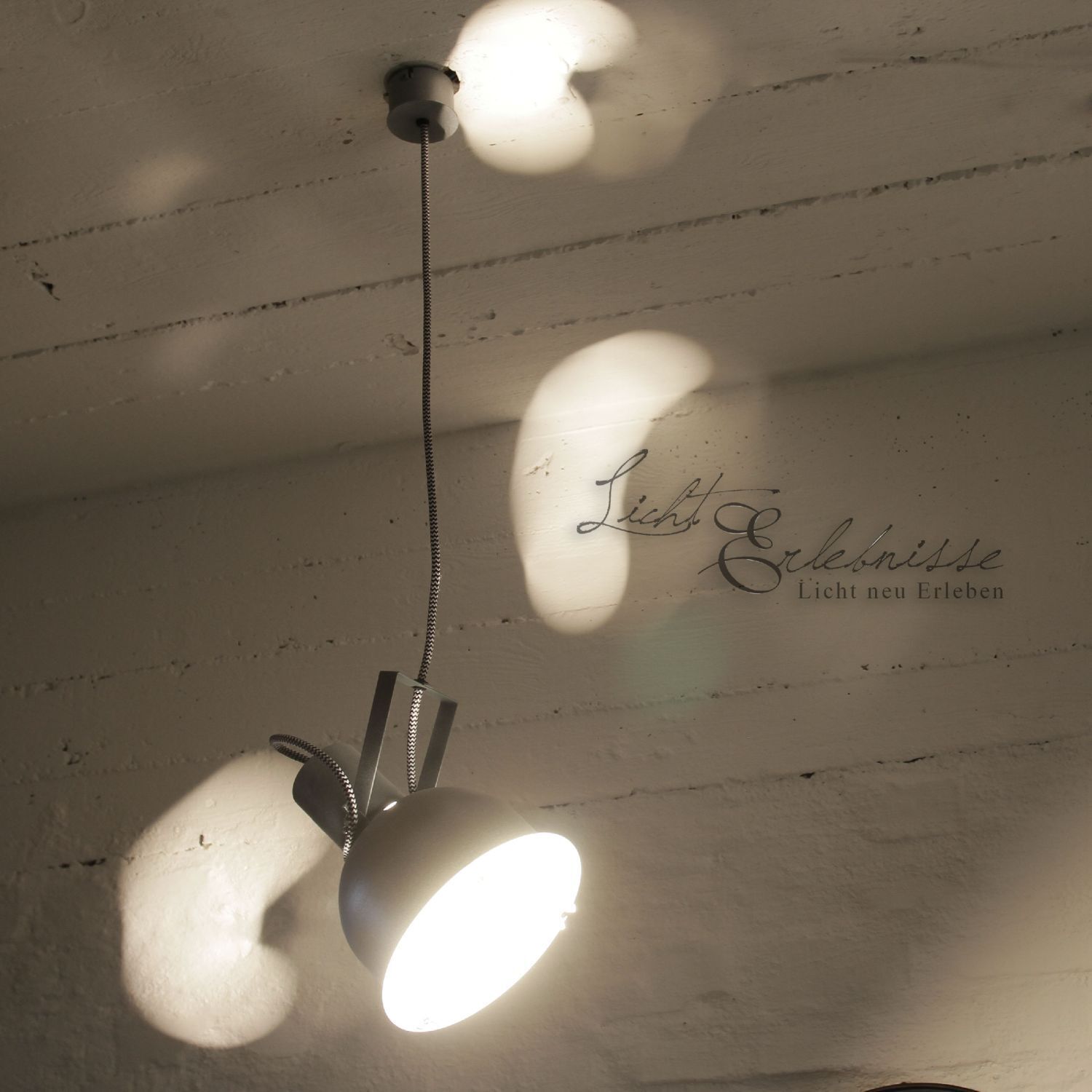 Suspension industrielle table à manger réglable en zinc Beleuchtung, Lampe