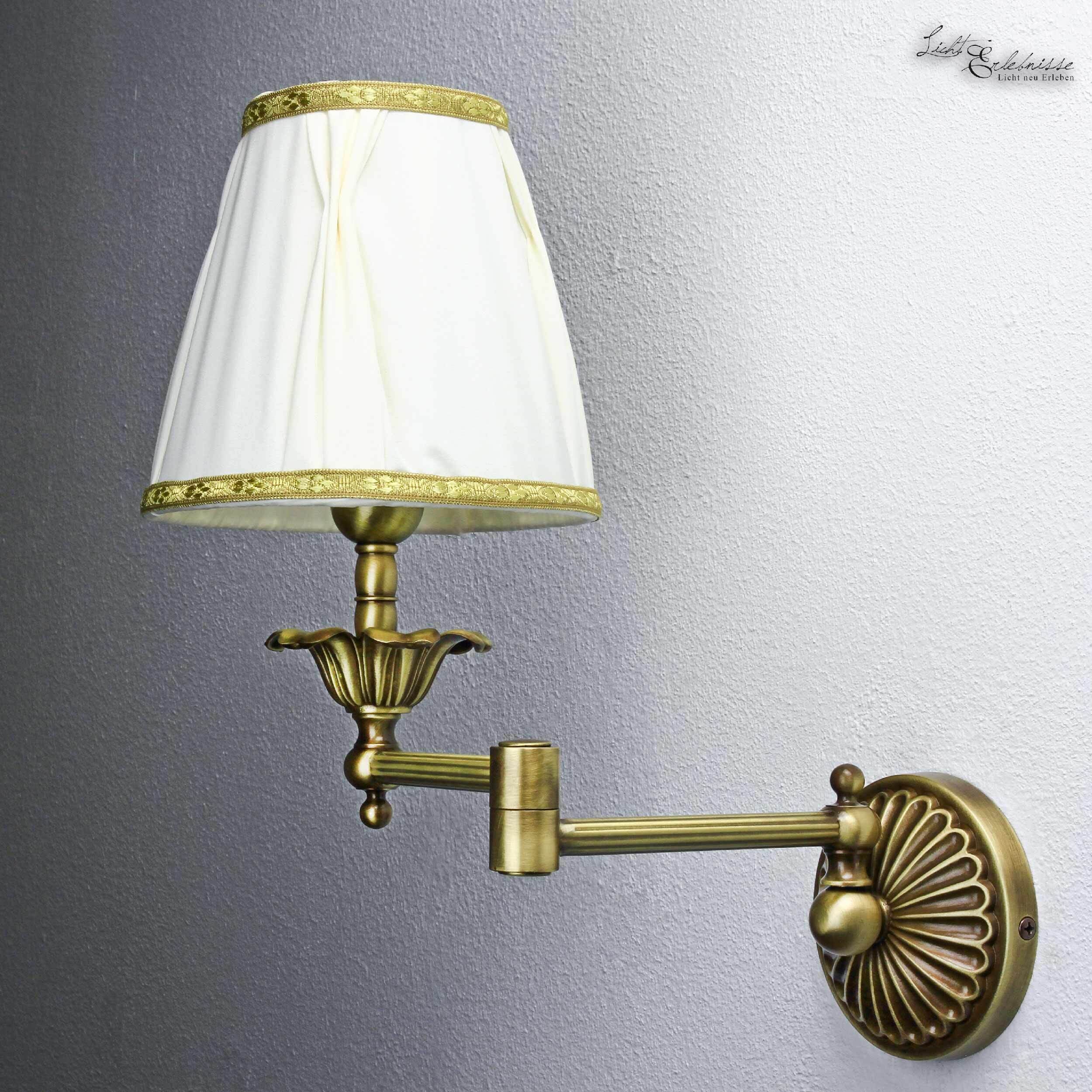 Lampe, Bronze, Lampenschirm