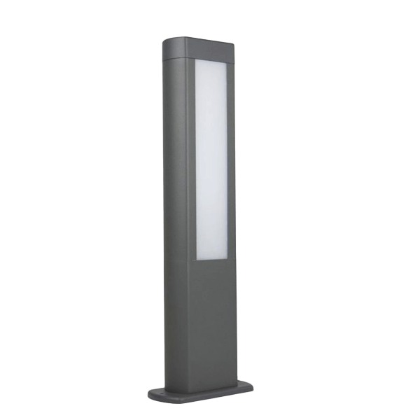 LED-Lampe, Außenleuchte, Standleuchte, Grau, IP-Schutz