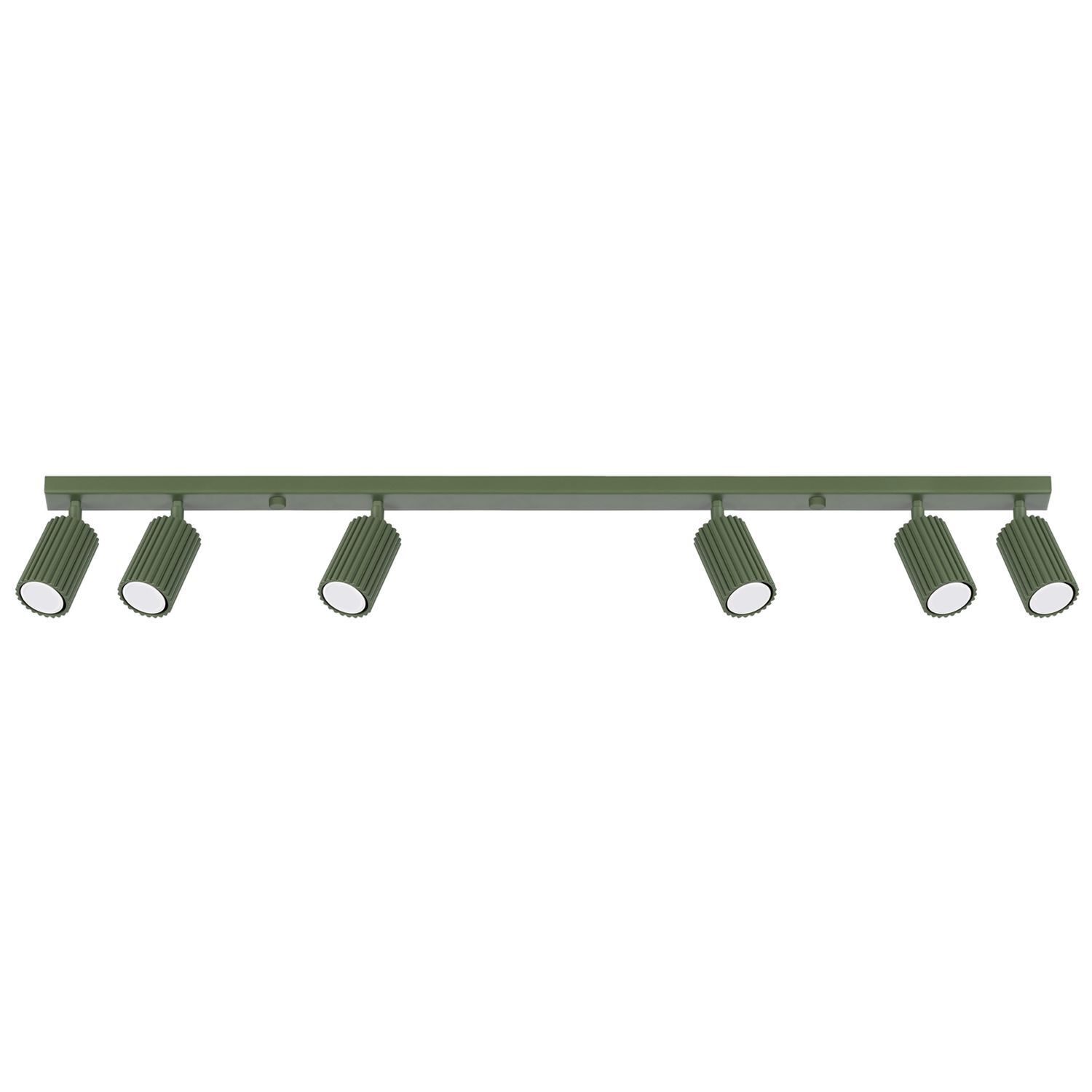 Lampe de plafonnier Moderne 117 cm de long GU10 6-flamme orientable Vert