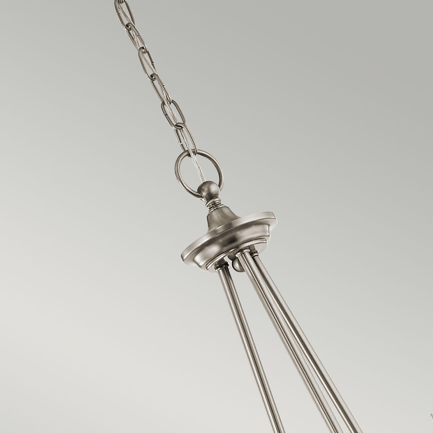 Kronleuchter mit Schirm Glas Metall Ø66cm Jugendstil Leuchter, Lampe, Zubehör, Schmuck, Halskette