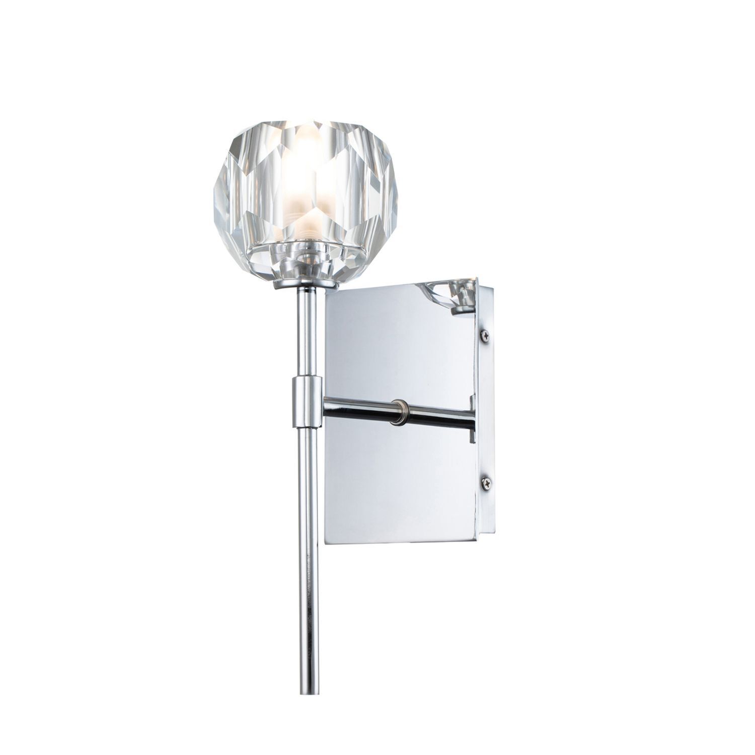 Lampe de salle de bain murale LED G9 IP44 3000 K H : 34,6 cm
