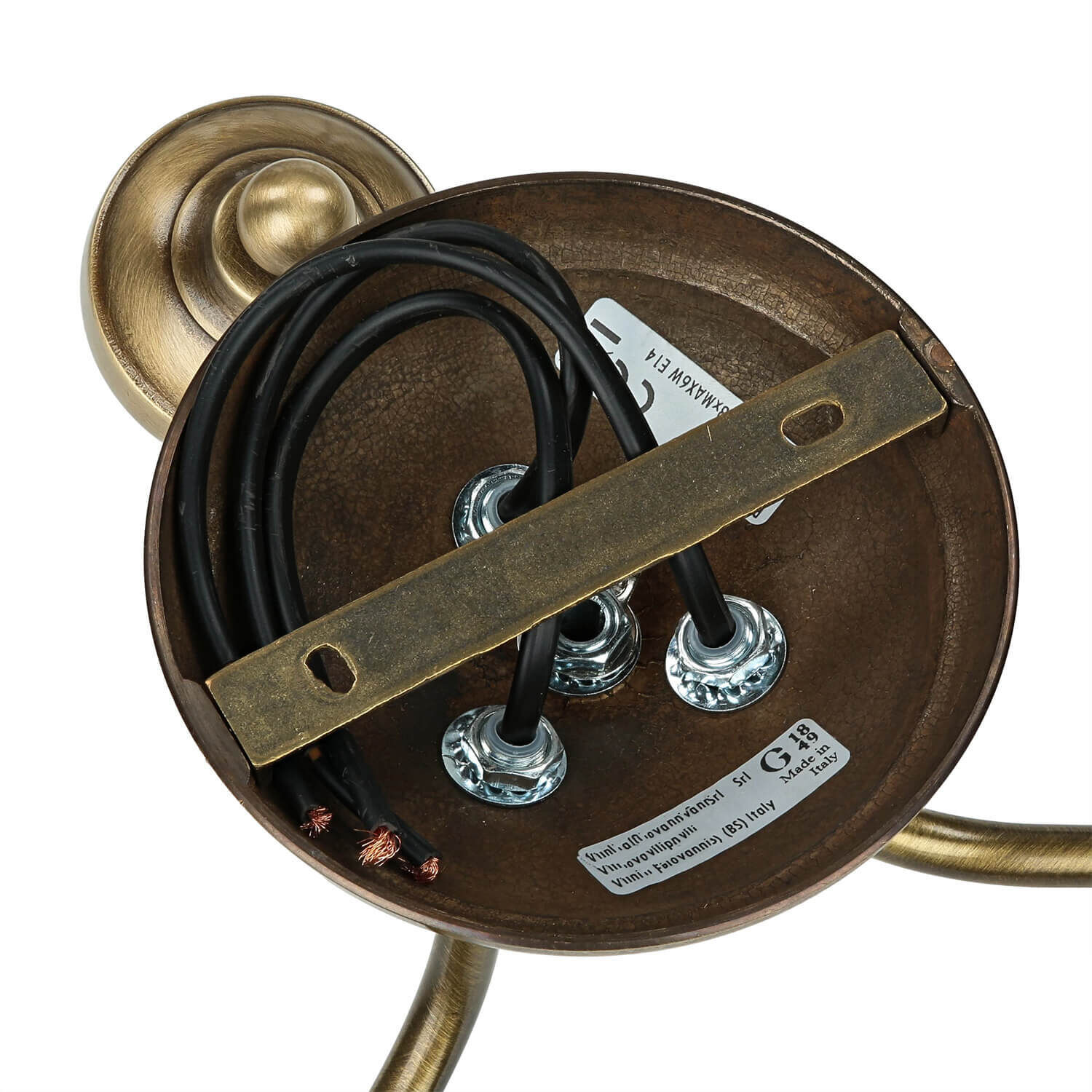 Plafonnier Premium Ø36cm 3-Flmg Bronze