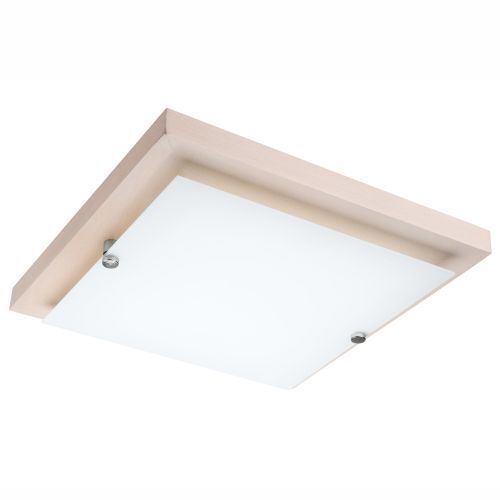 Plafonnier LED ERIN Blanc carré Salon