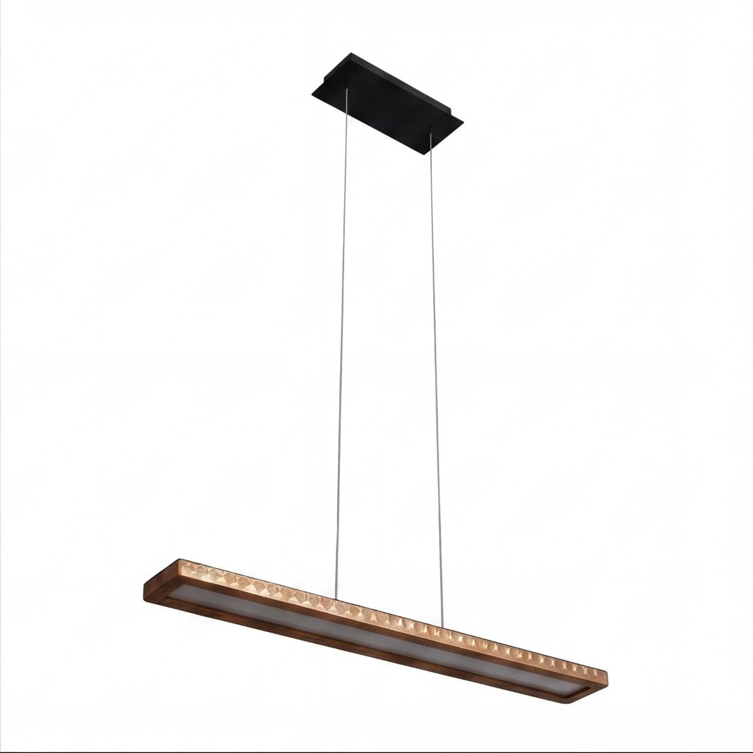 hängelampe, pendellampe, holz, LED, futuristische lampe