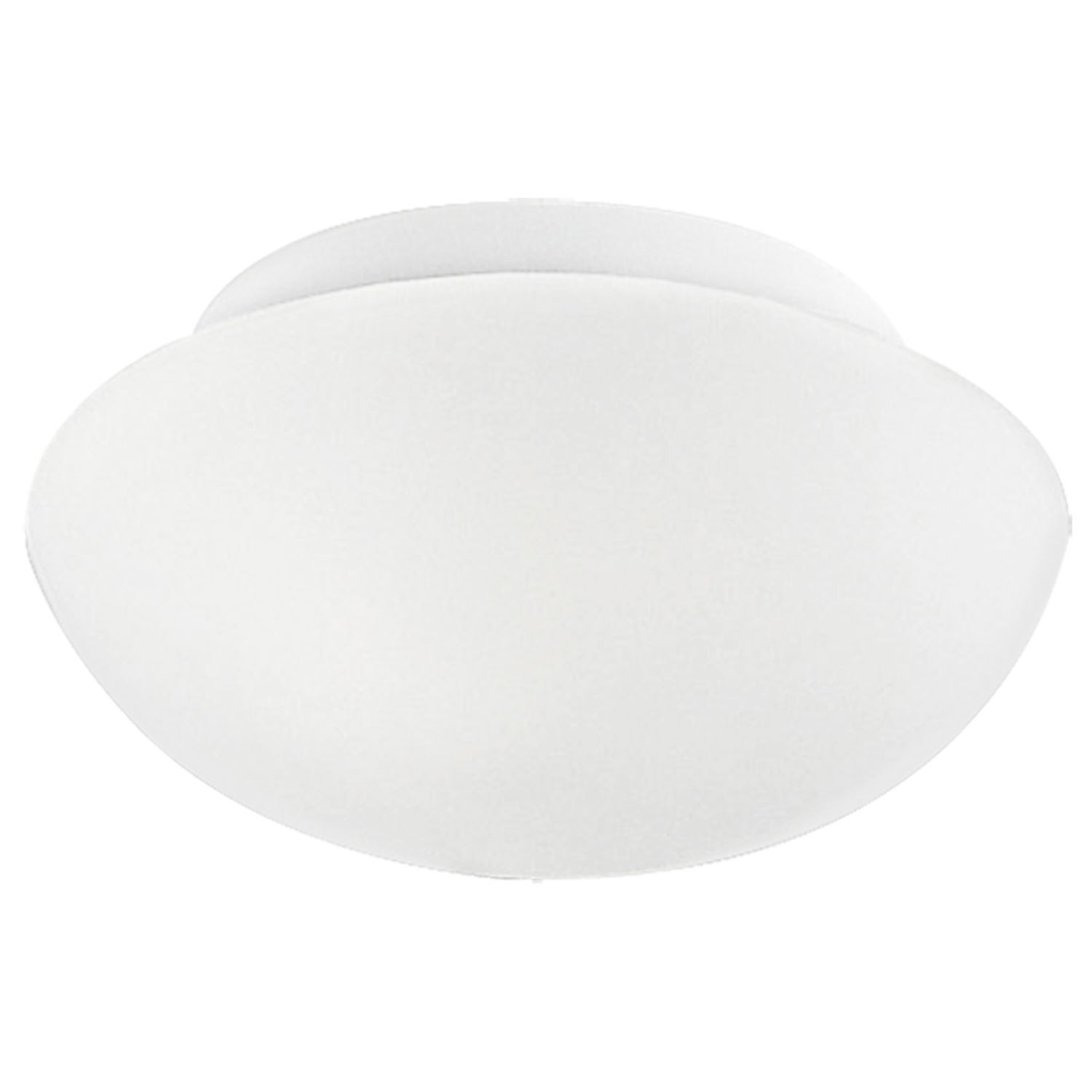 Plafonnier rond Ella blanc Ø20cm