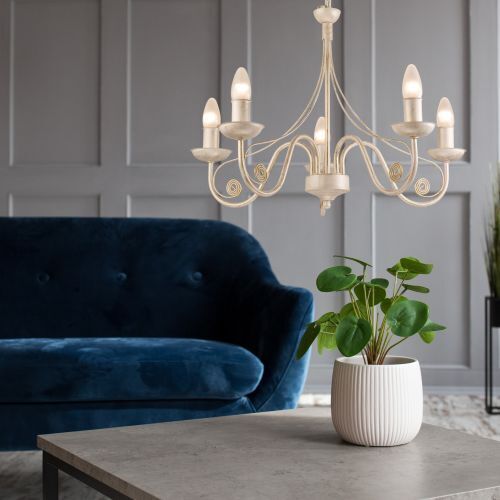 Leuchter, Lampe, Pflanze, Pflanze im Topf, Couch