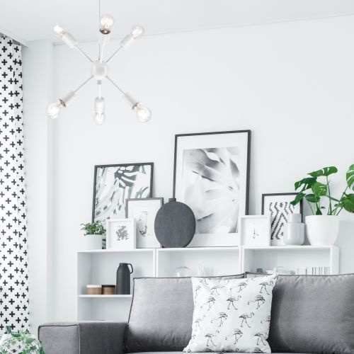 Dekoration für Zuhause, Wohnzimmer, Innenarchitektur, Pflanze, Couch