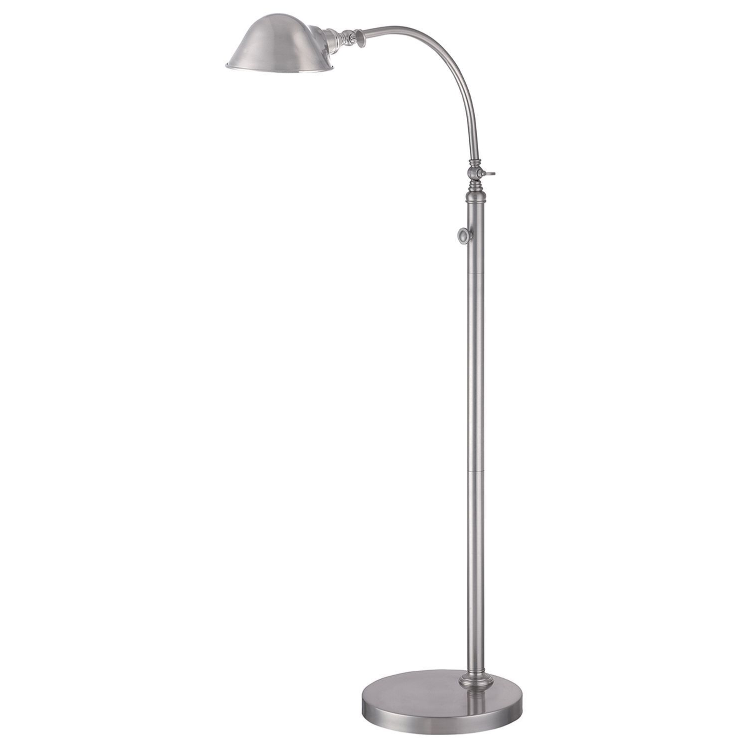 Lampadaire LED à intensité variable 125 cm petit réglable en métal