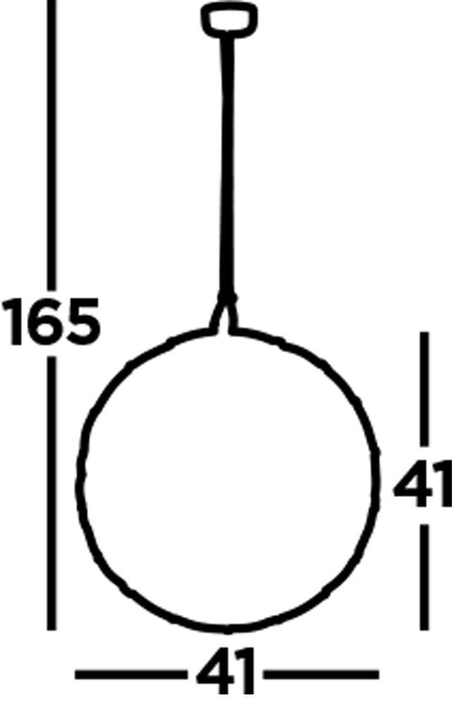 LED Lampe à suspendre Chrome 3000 K ronde Ø 41 cm Métal