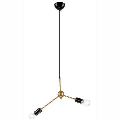 Suspension table à manger en métal doré salon