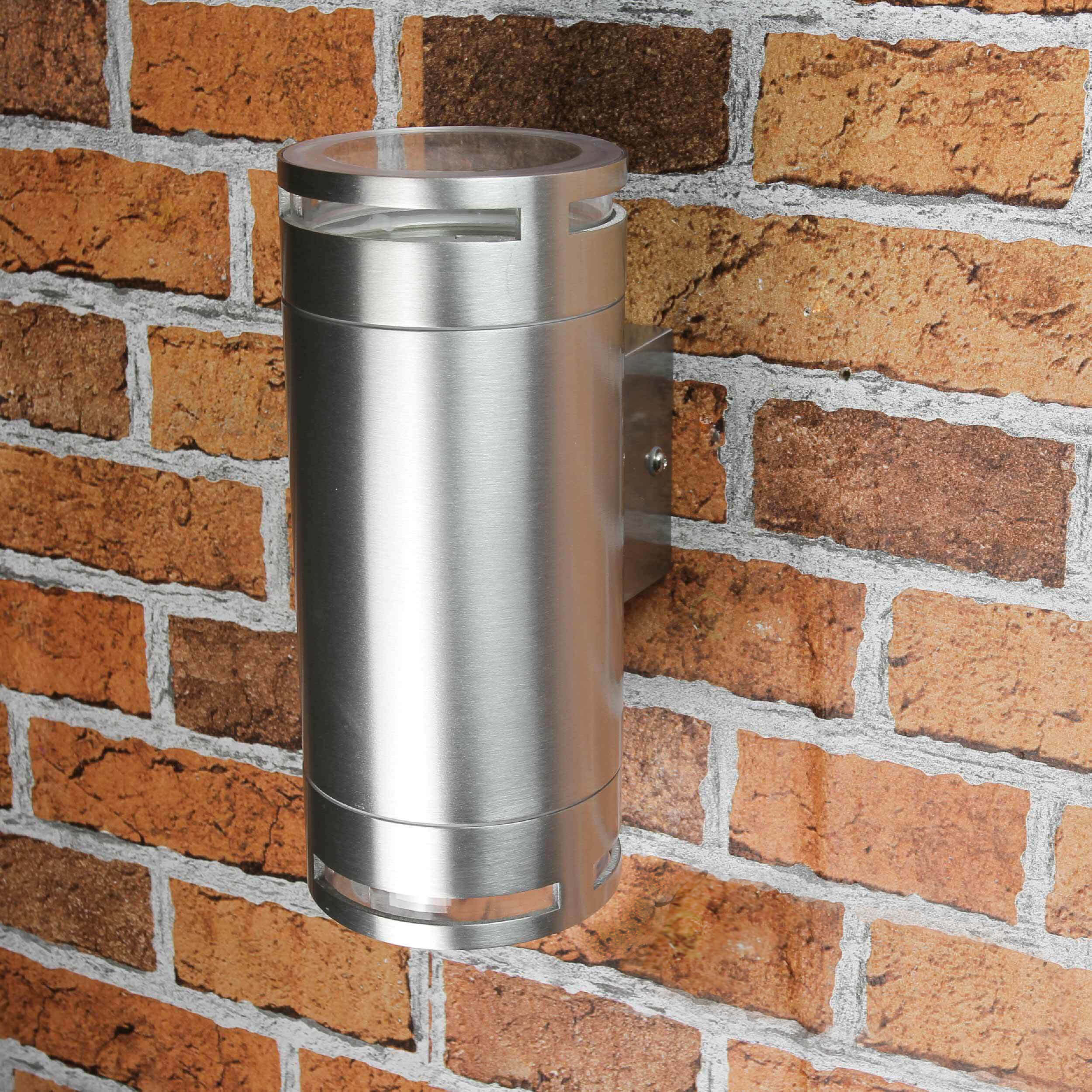 Lampe d'extérieur alu up & down Backstein, Flasche, Shaker