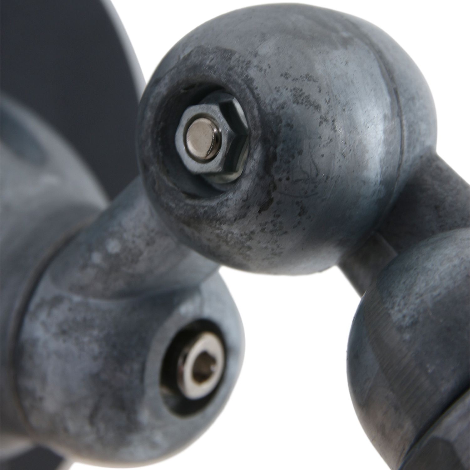 Wandspot mit Stecker in Schwarz Silber T:29 cm flexibel Wandspot mit Stecker in Schwarz Silber T:29 cm flexibel