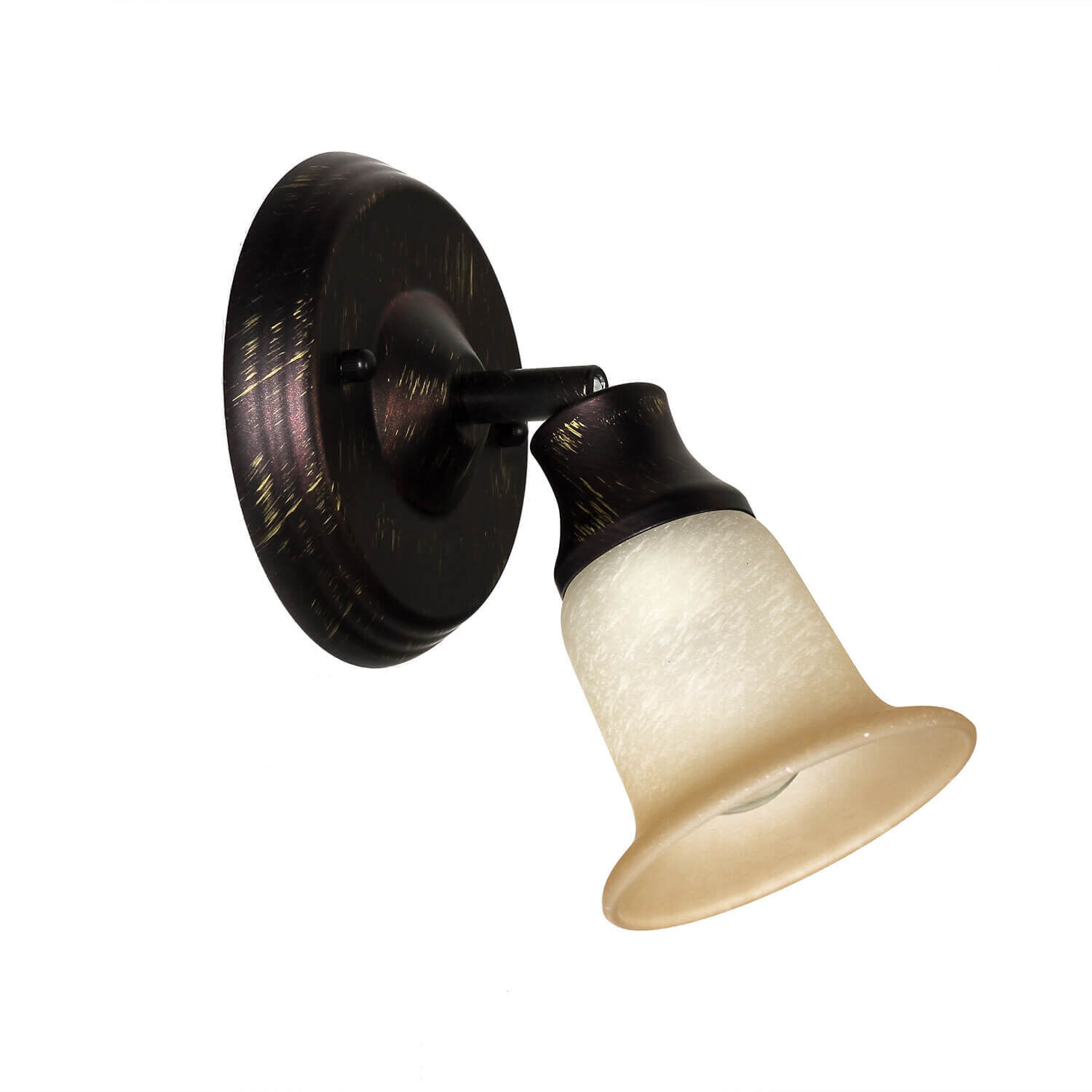 Spot mural rustique Claire en brun rouille Leuchte, Lampe