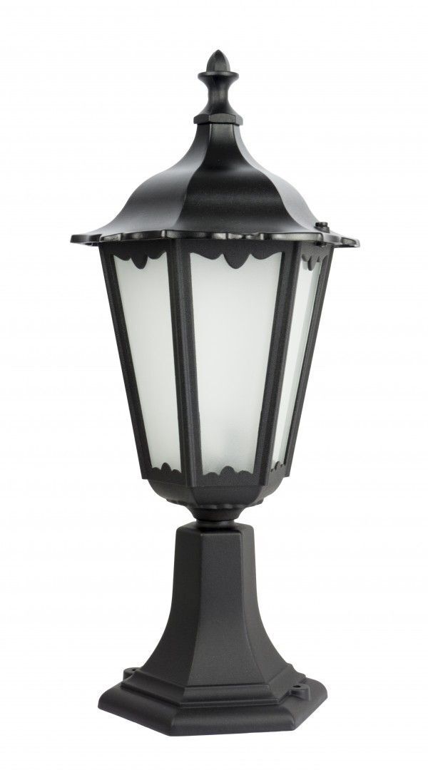 Lampe de socle noire 51cm de haut Rustique DILSEN