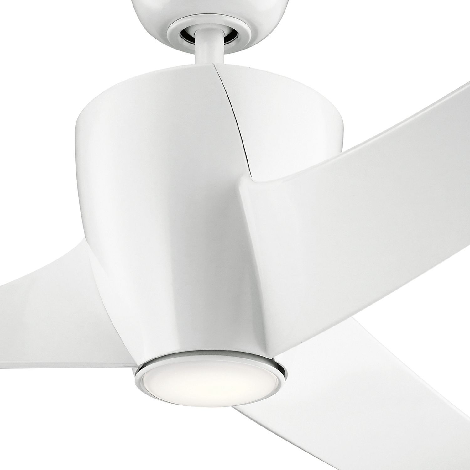 Ventilateur de plafond blanc avec éclairage LED dimmable Ø142cm