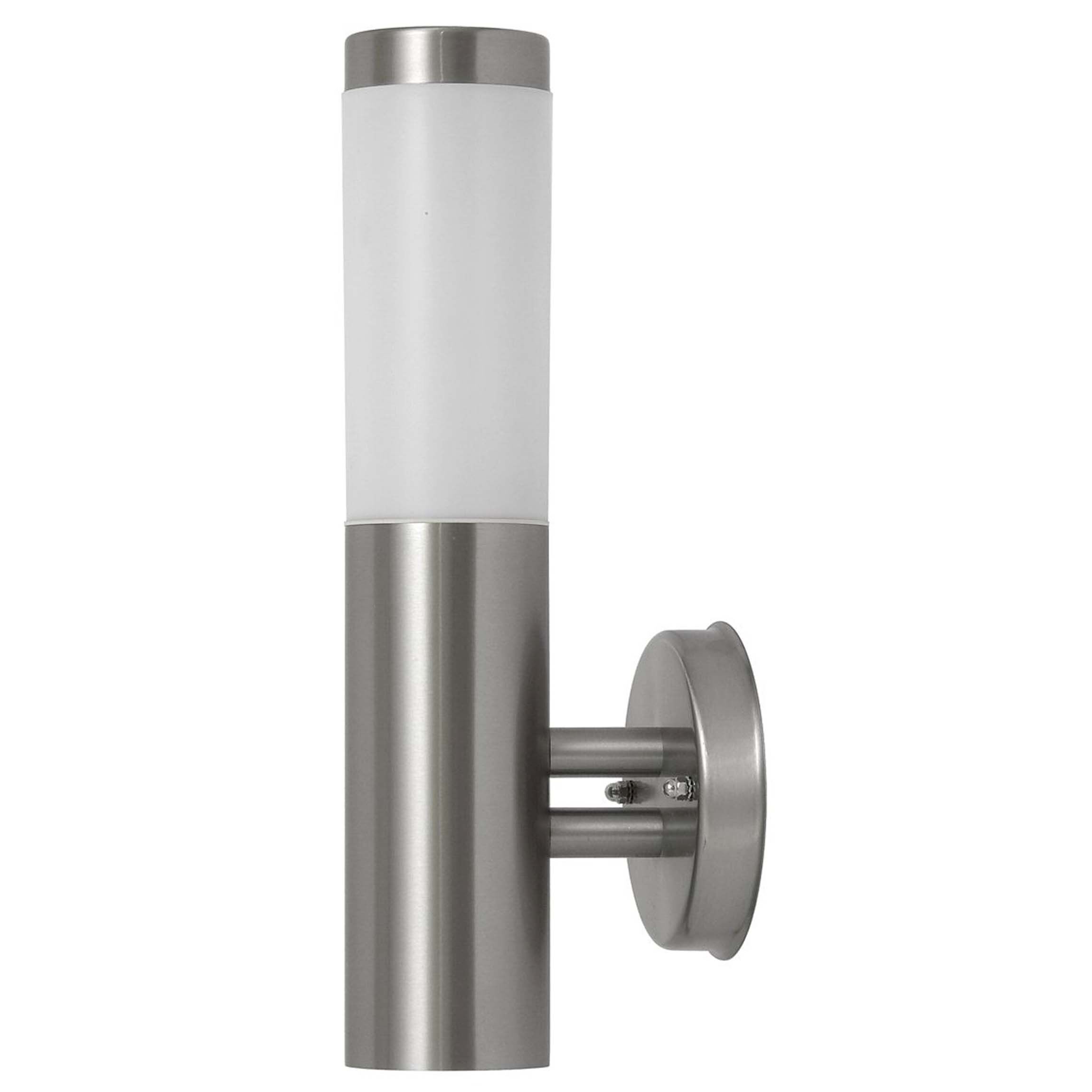 Moderne Außenwandleuchte Inox Torch Griff, Zylinder