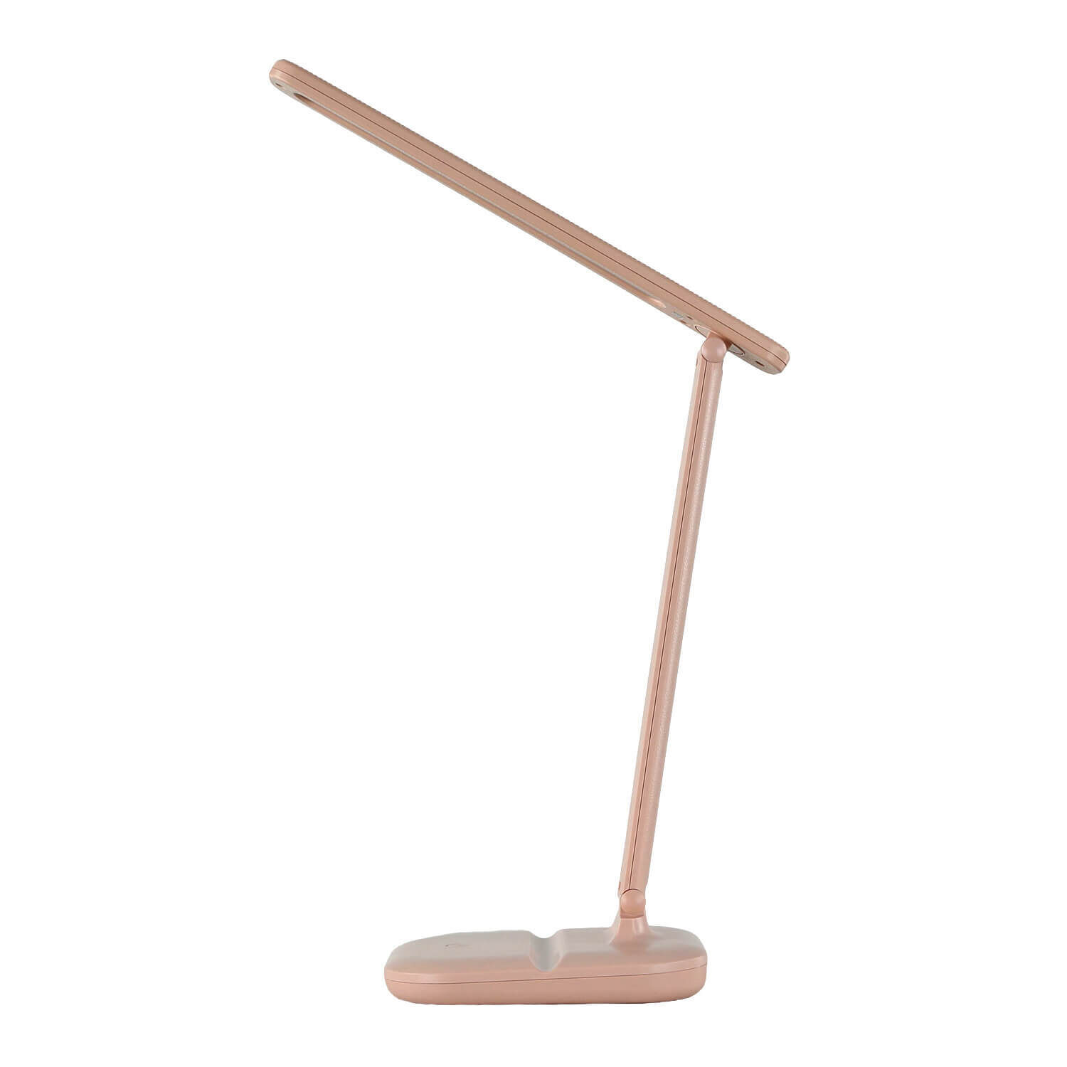 Schreibtischlampe, LED-Lampe, rosegold, verstellbar, Tischleuchte