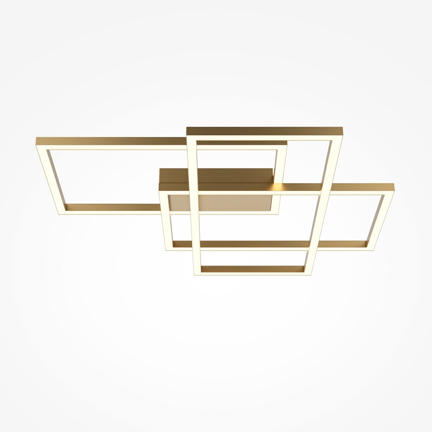 Plafonnier LED Métal doré 4300 lm Moderne TANJA