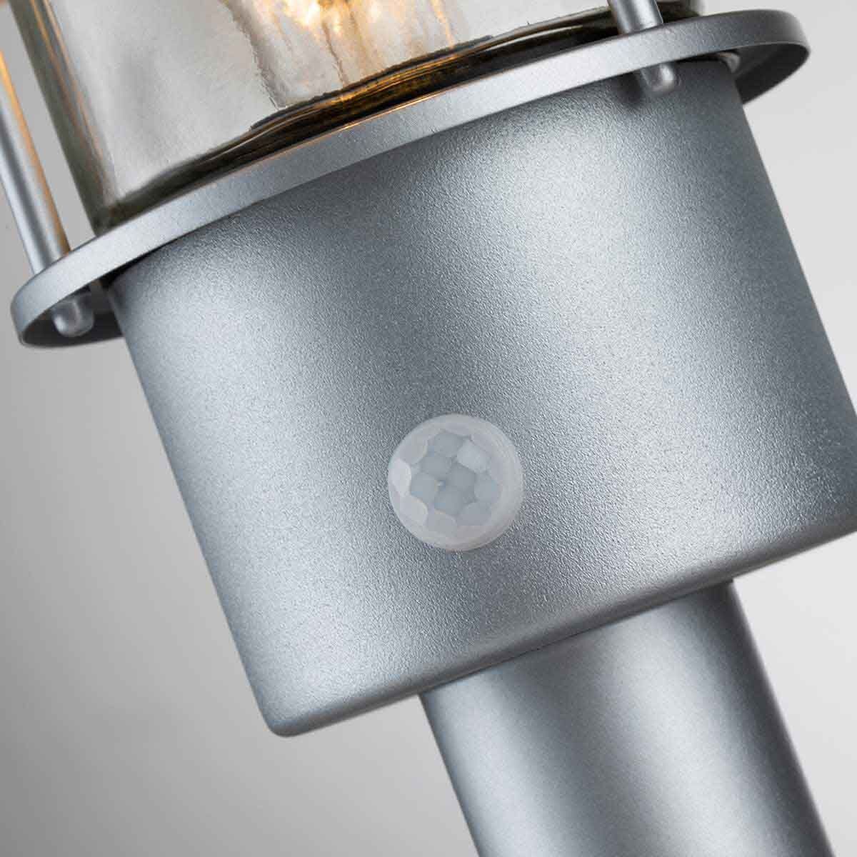 sensor, Bewegungsmelder, Metall, Grau, Kabellos