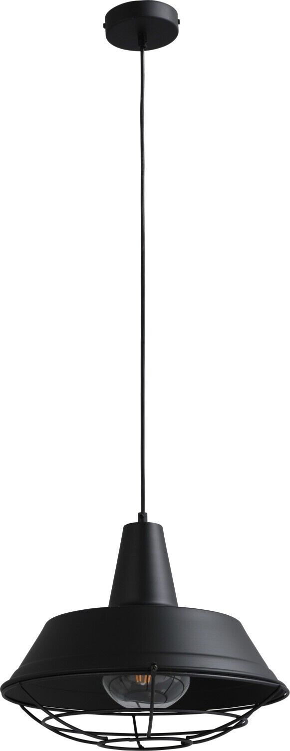 Suspension industrielle noire