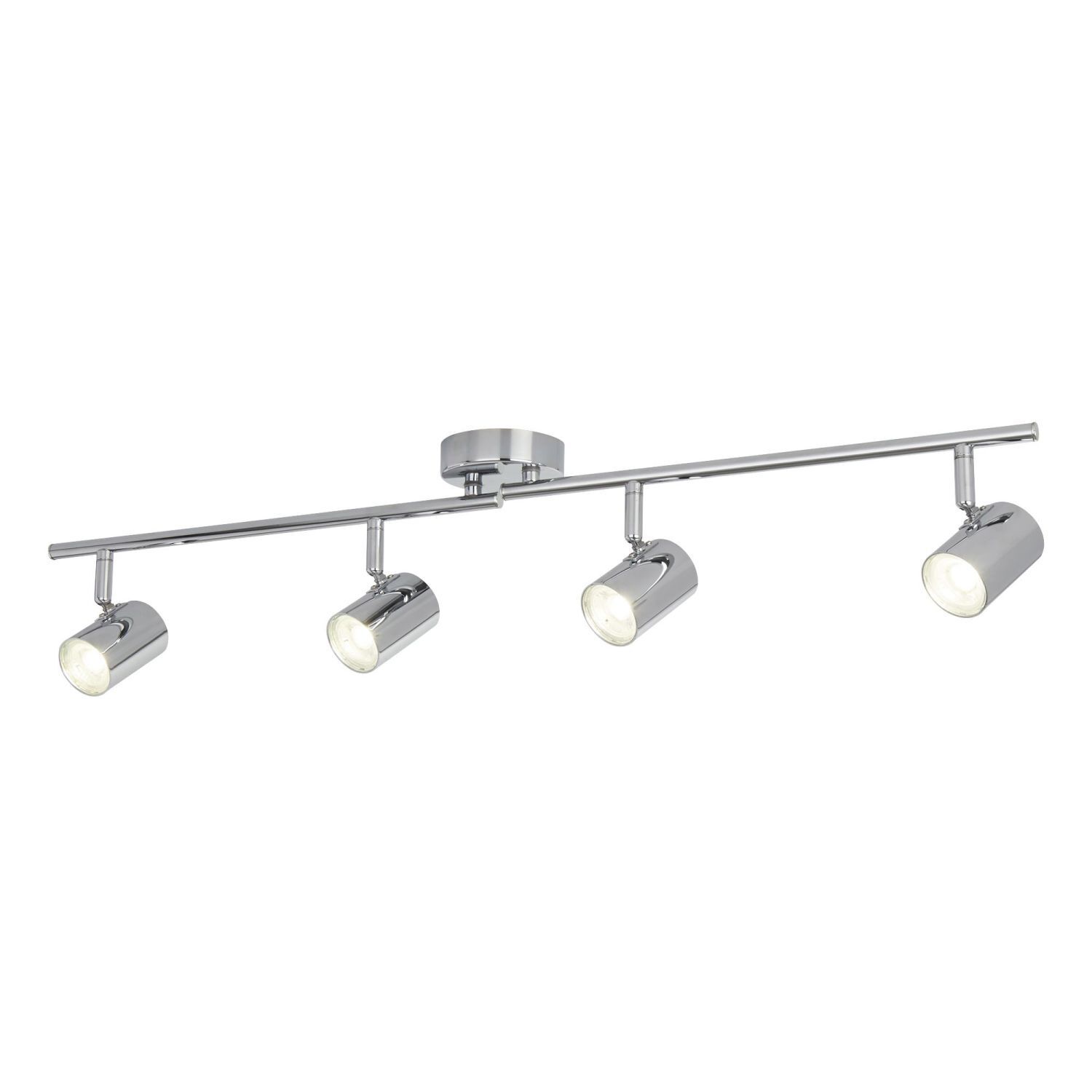 Spot de plafond LED chrome 3000 K 1459 lm métal