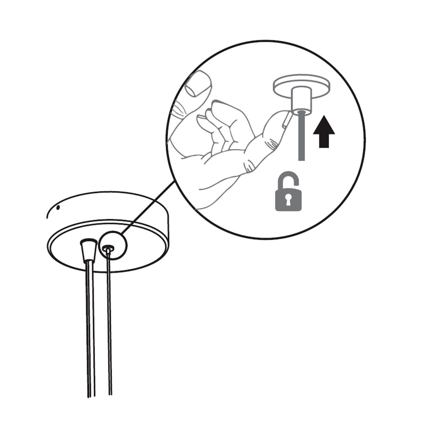 Suspension LED Abat-jour sphérique Ø 35 cm IP44 3000-6500 K Outdoor