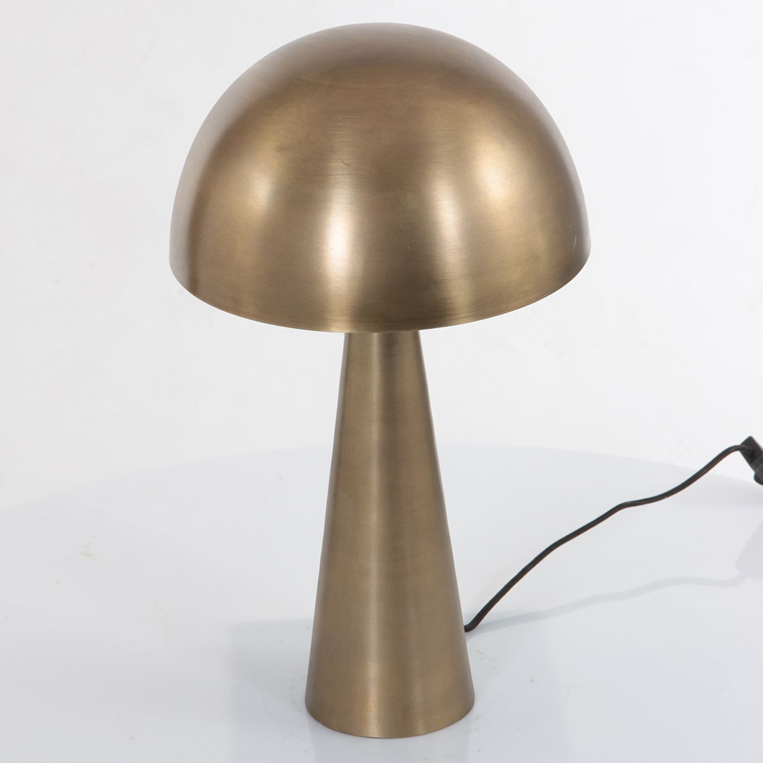 Lampe de table indirecte métal en bronze 42 cm E27 stylé