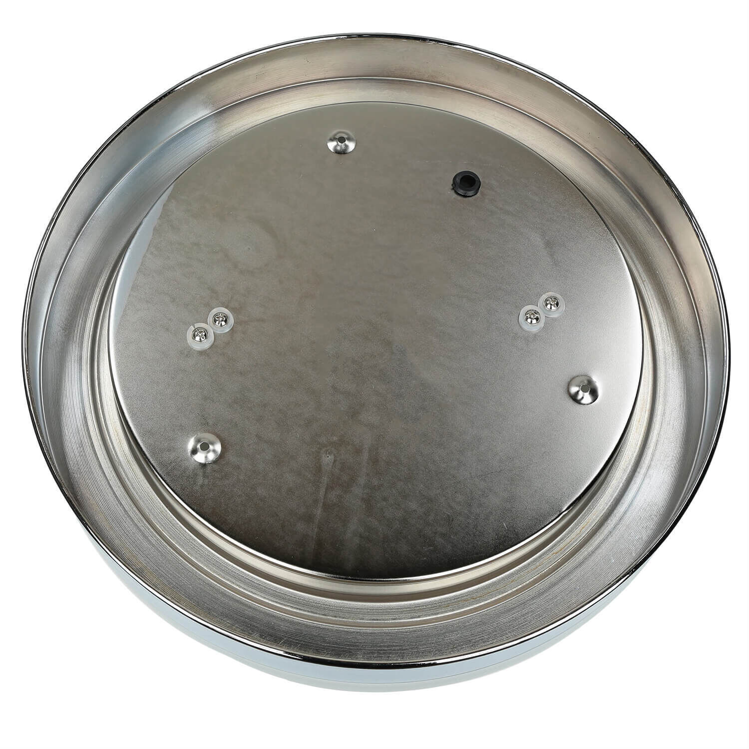 Plafonnier chromé Salle de bain Salon Lampe MONI Stahl, Aluminium