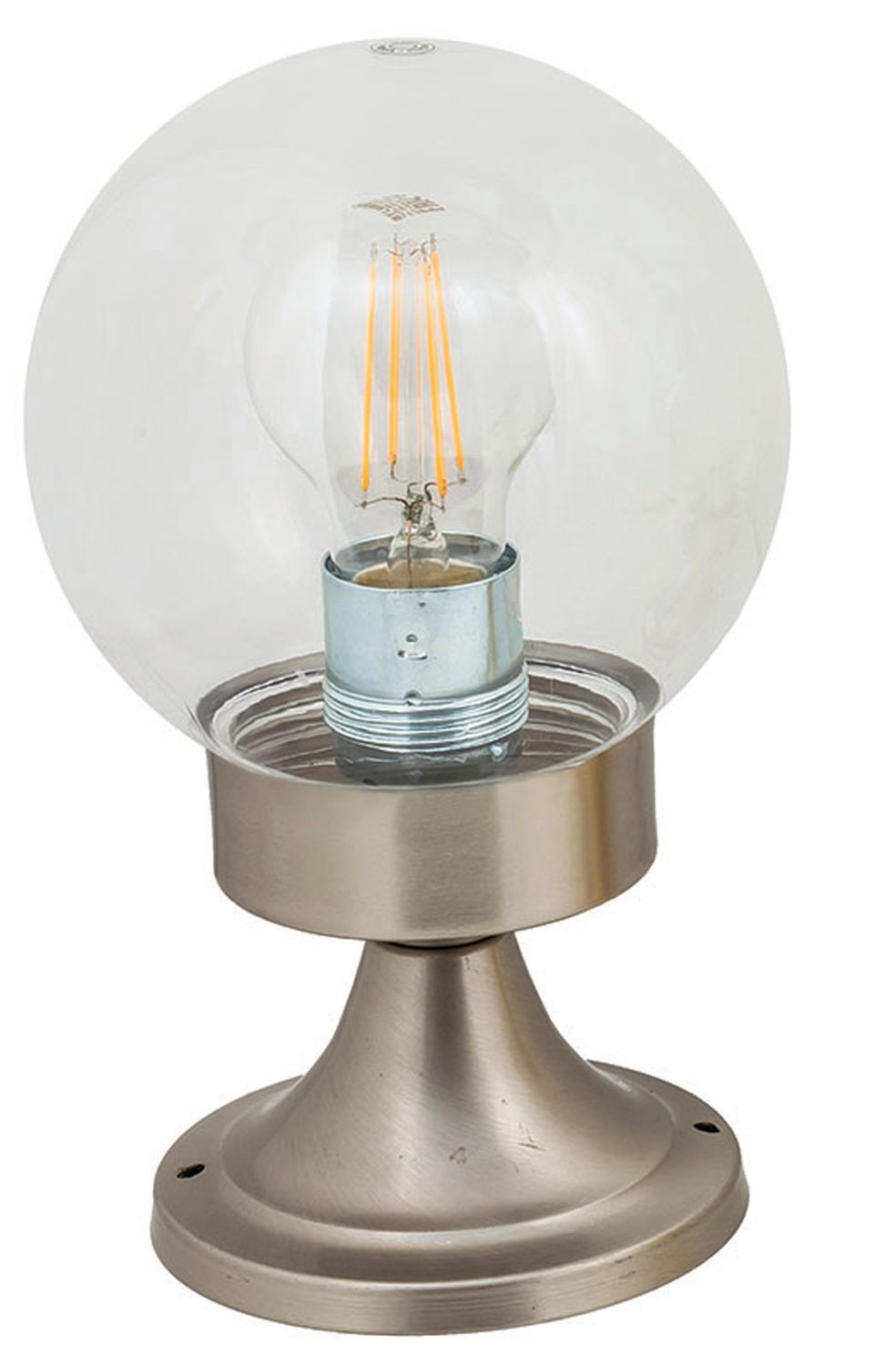 Lampe d'extérieur Boule Abat-jour laiton massif H:25cm